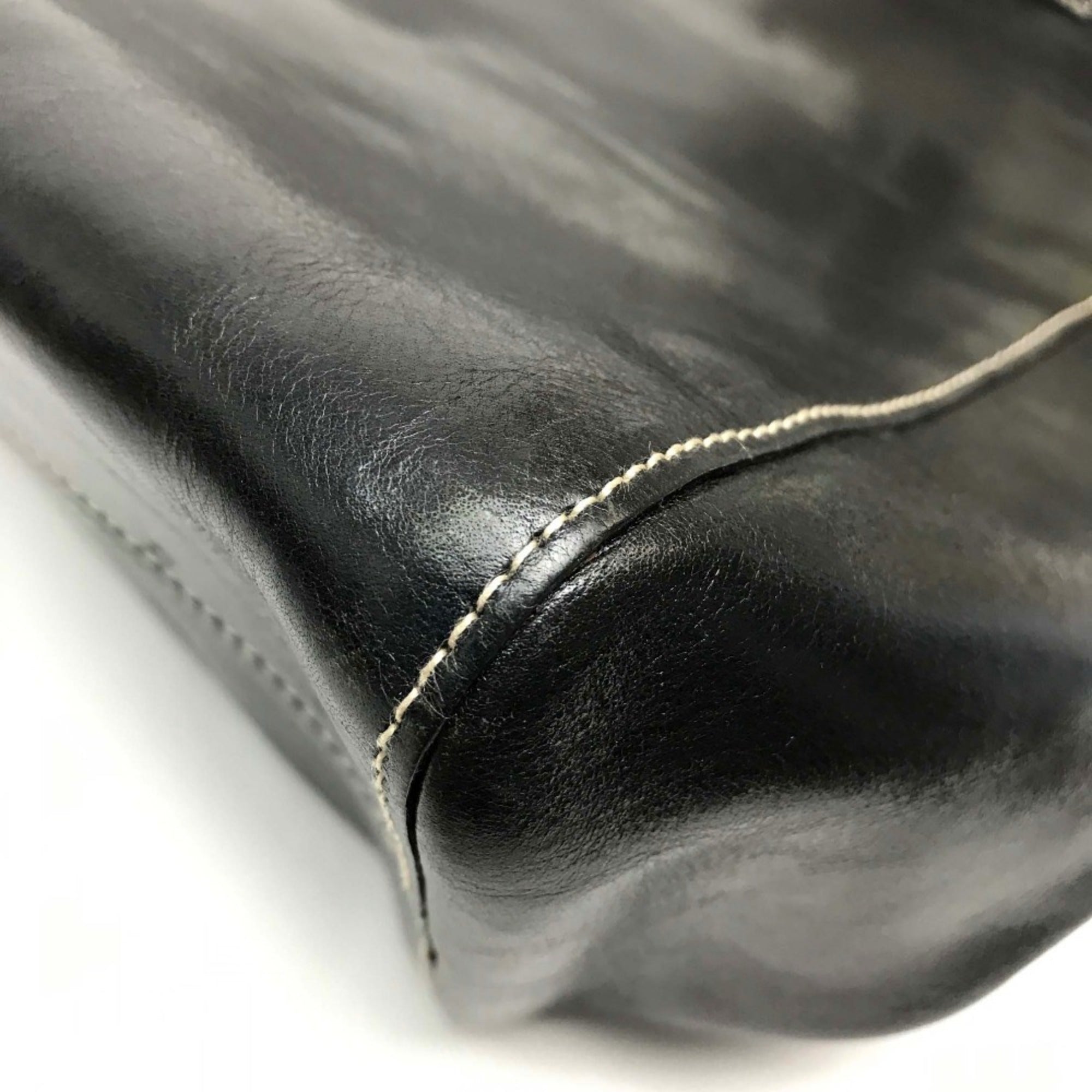 Kate Spade Black Leather Tote Bag (Pre-Owned)