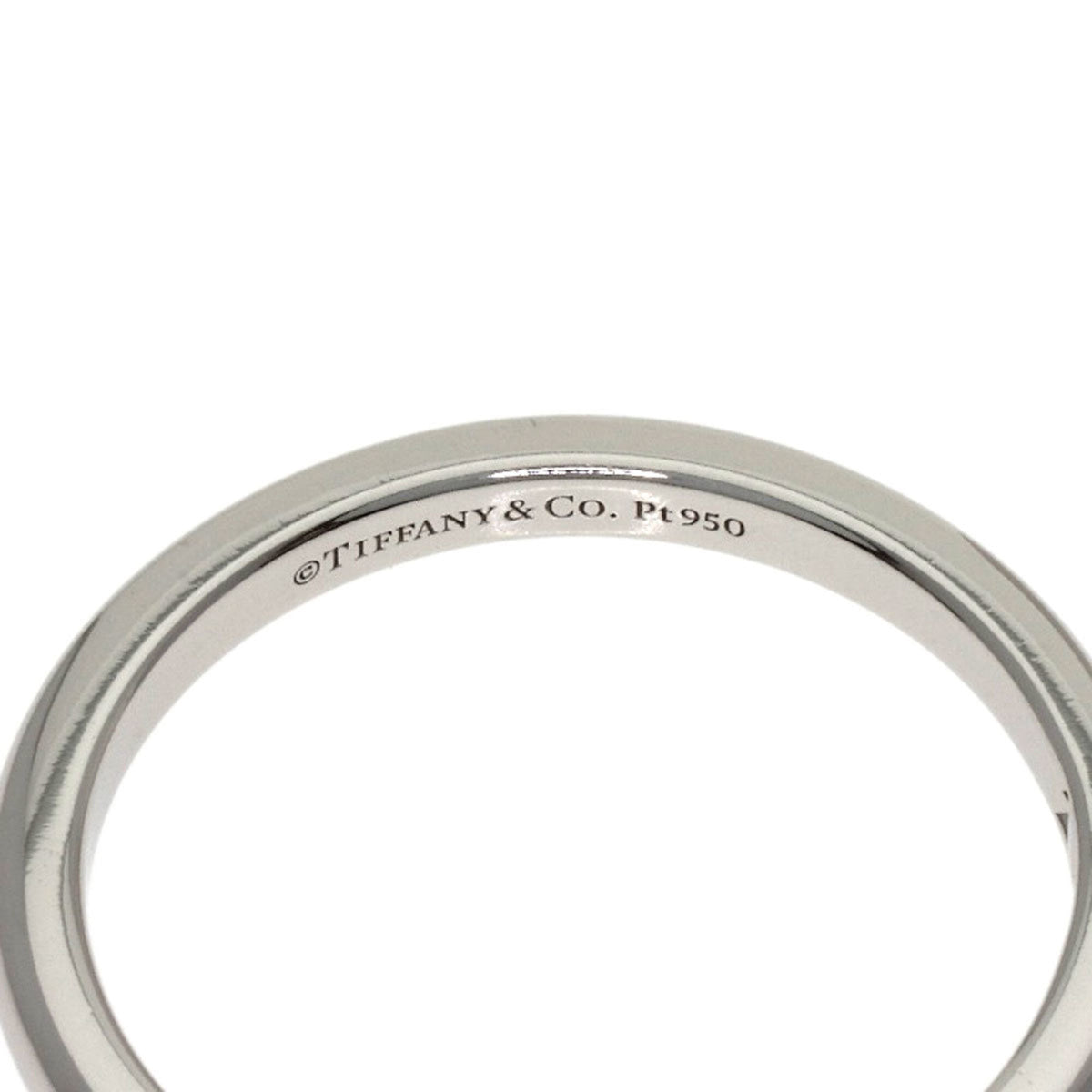 Tiffany Platinum 950 Band Ring (Pre-Owned)