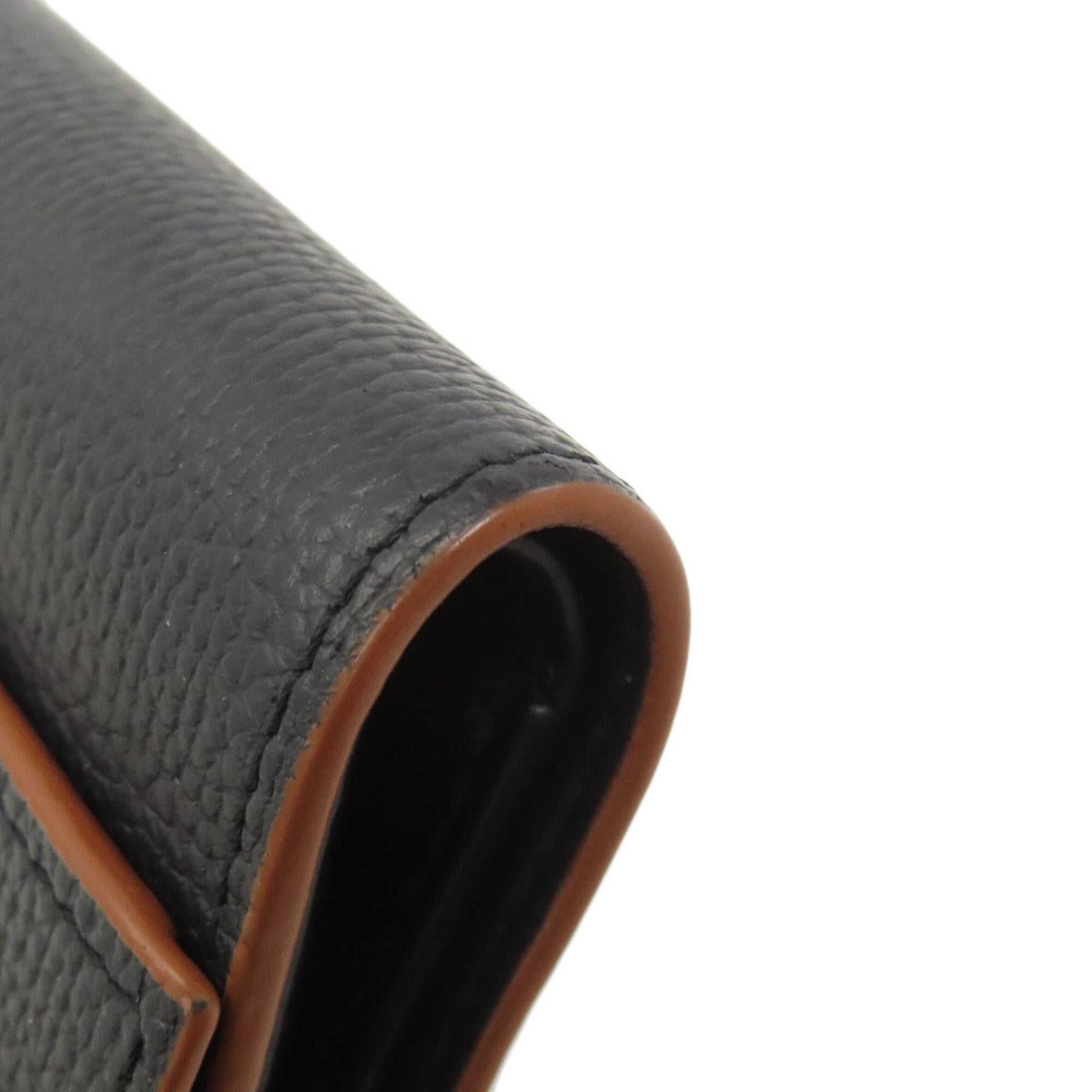 Loewe Black Leather Wallet (Bi-Fold) (Pre-Owned)