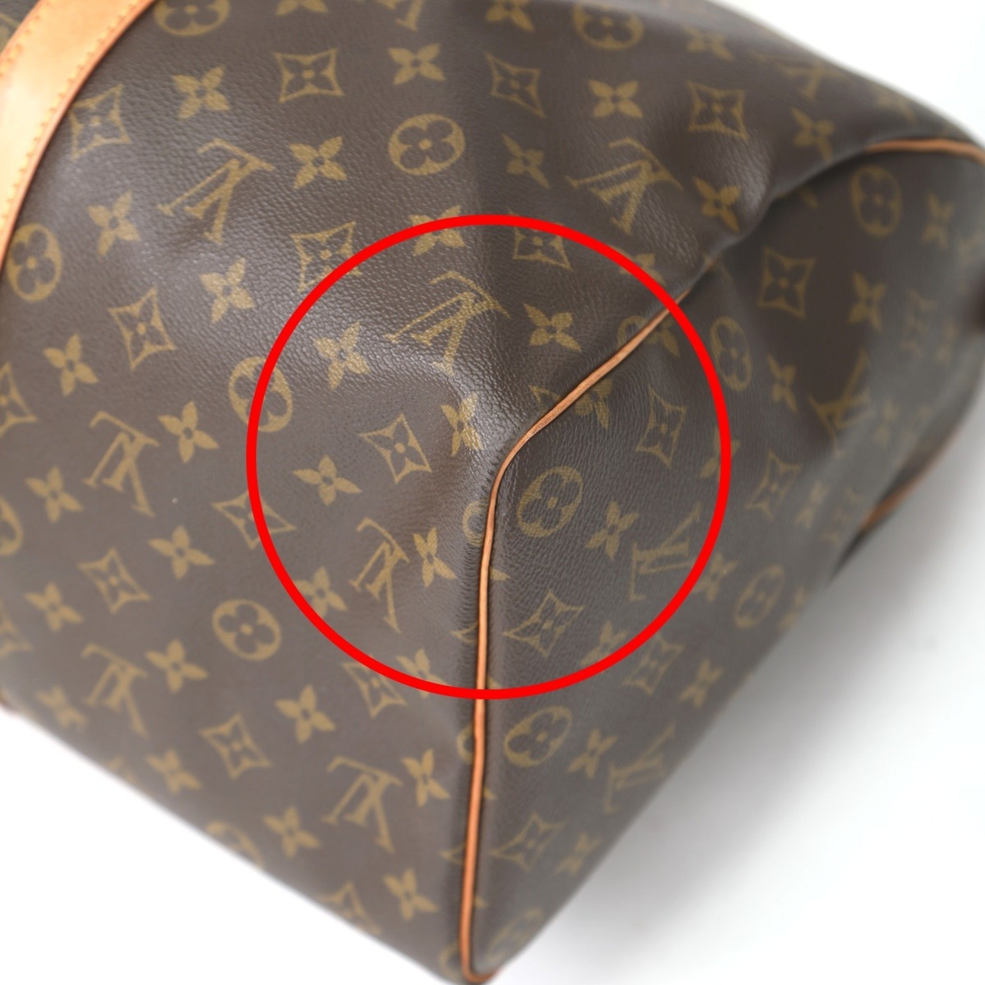 Louis Vuitton Brown Monogram Boston Bag (Pre-Owned)