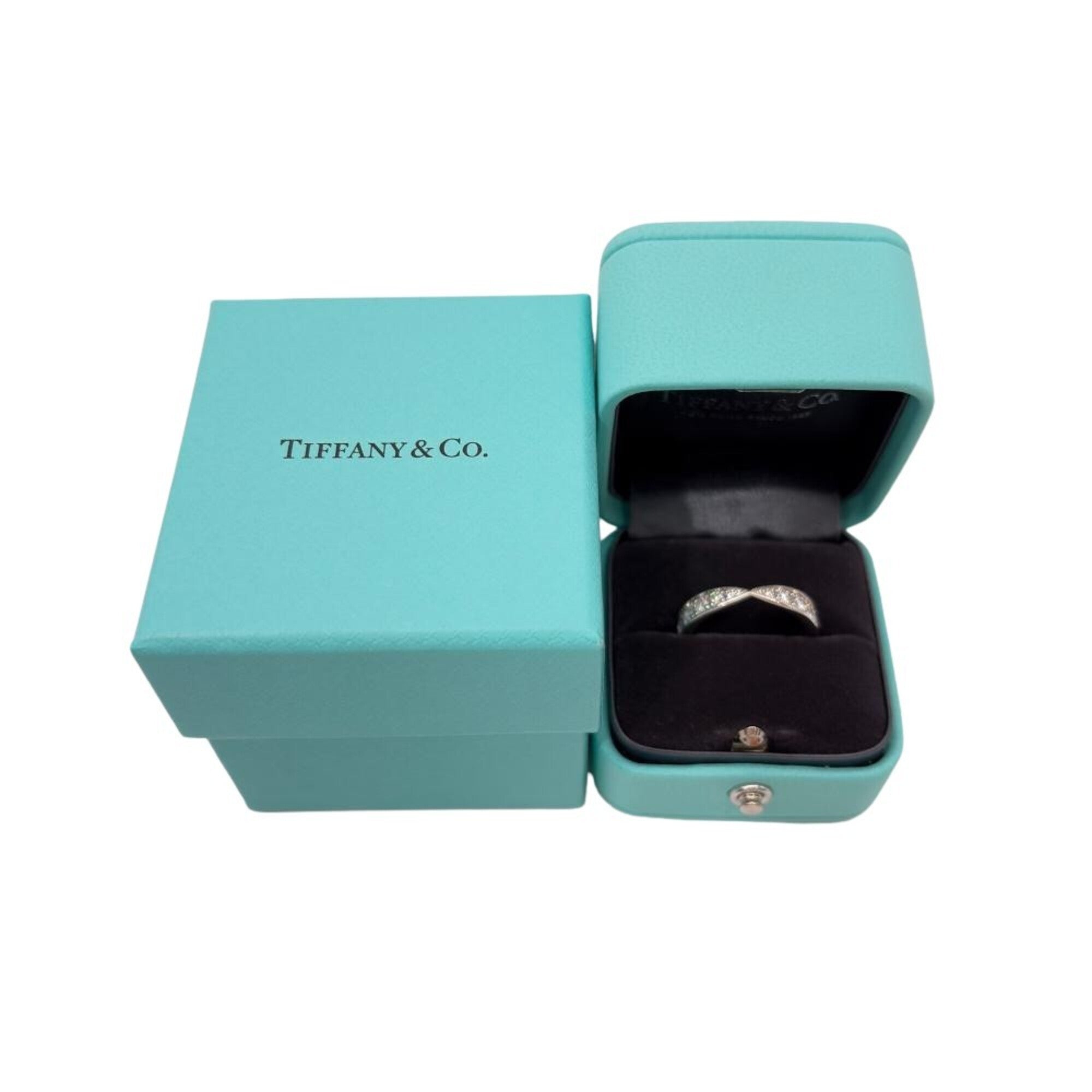 Tiffany Platinum 950 Band Ring (Pre-Owned)
