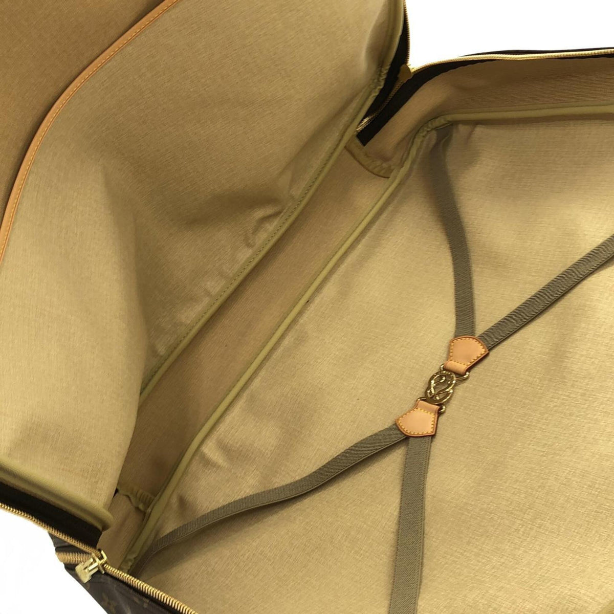 Louis Vuitton Brown Coated Canvas Boston Bag (Pre-Owned)