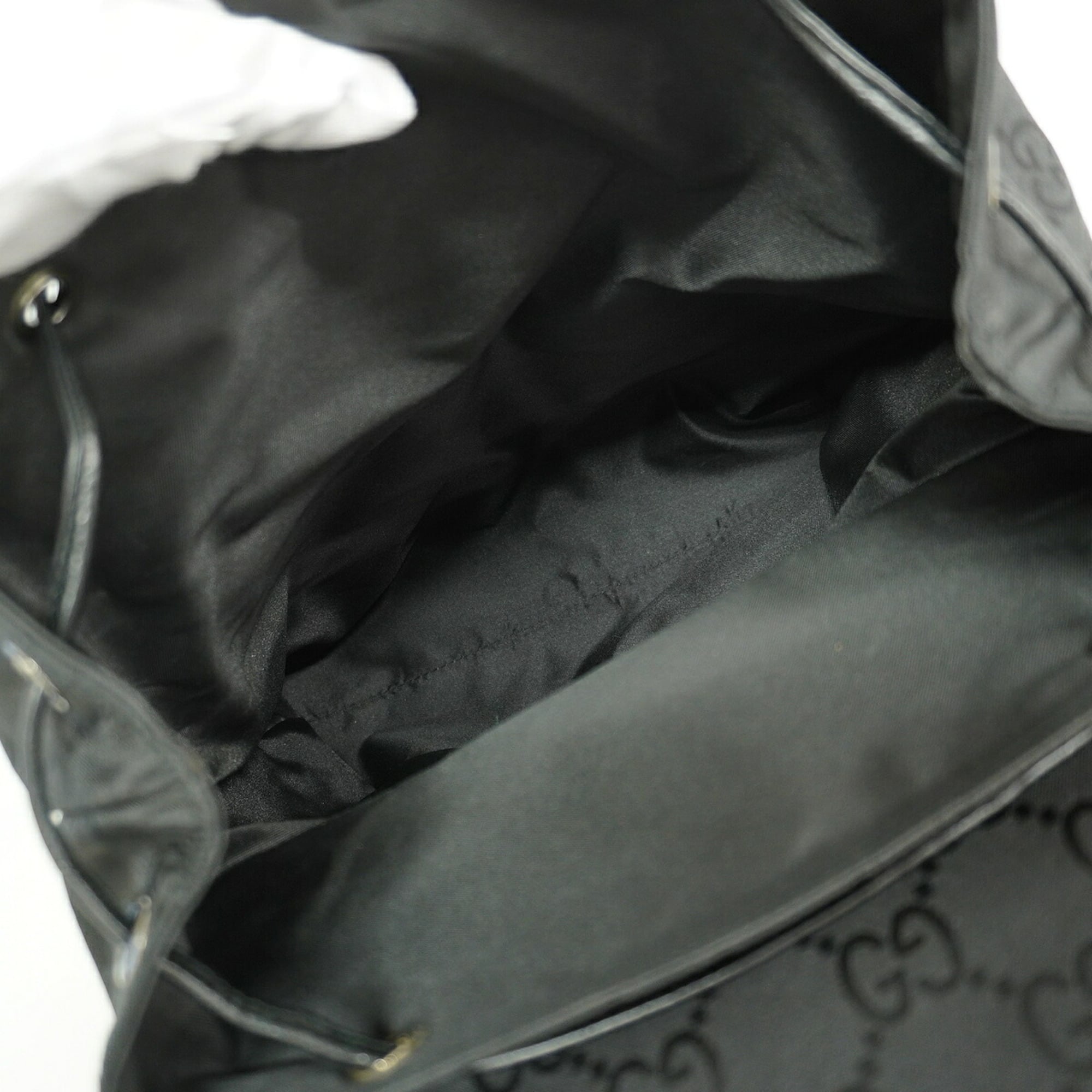 Gucci Black Nylon Backpack (Pre-Owned)