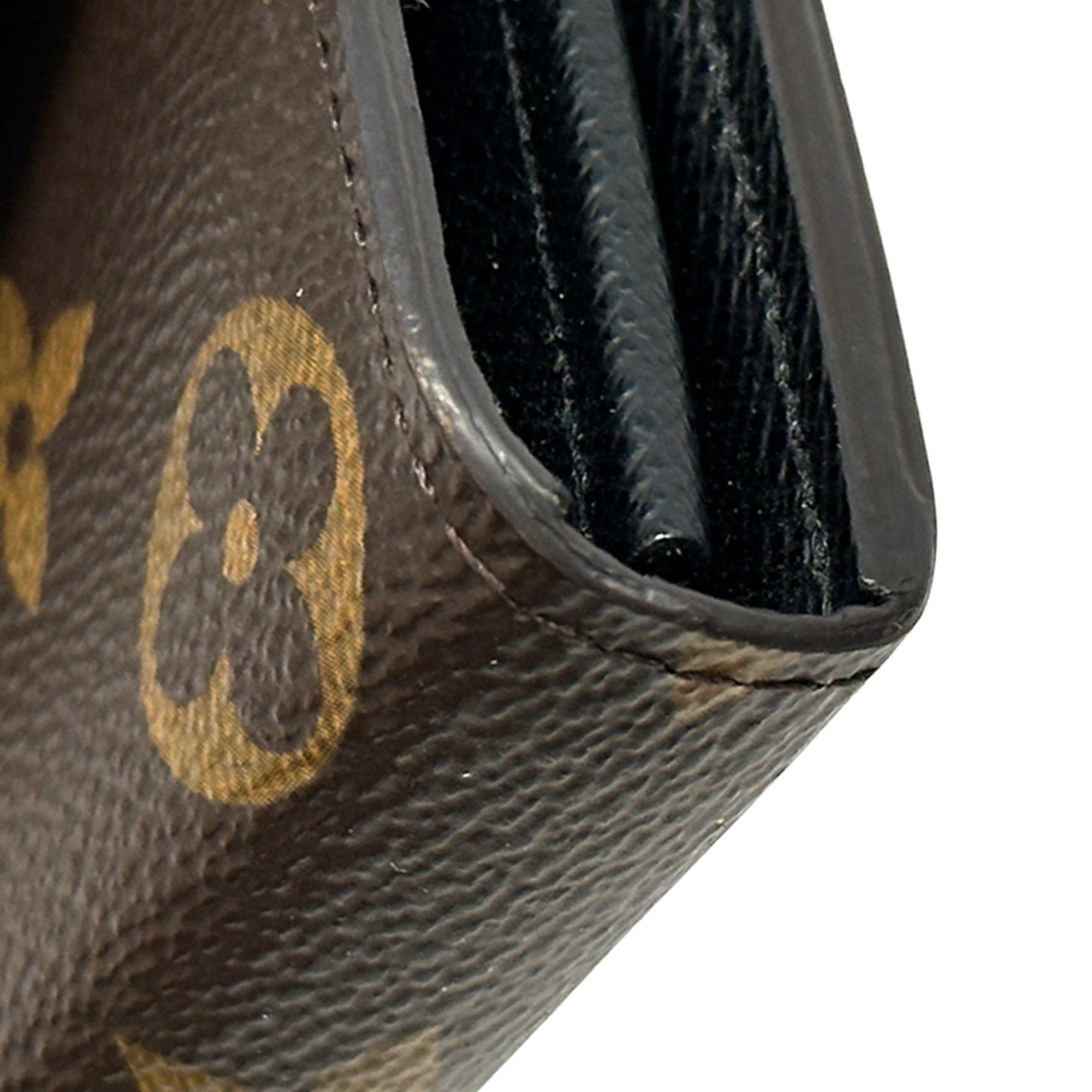 Louis Vuitton Brown Monogram Canvas Long Wallet (Bi-Fold) (Pre-Owned)