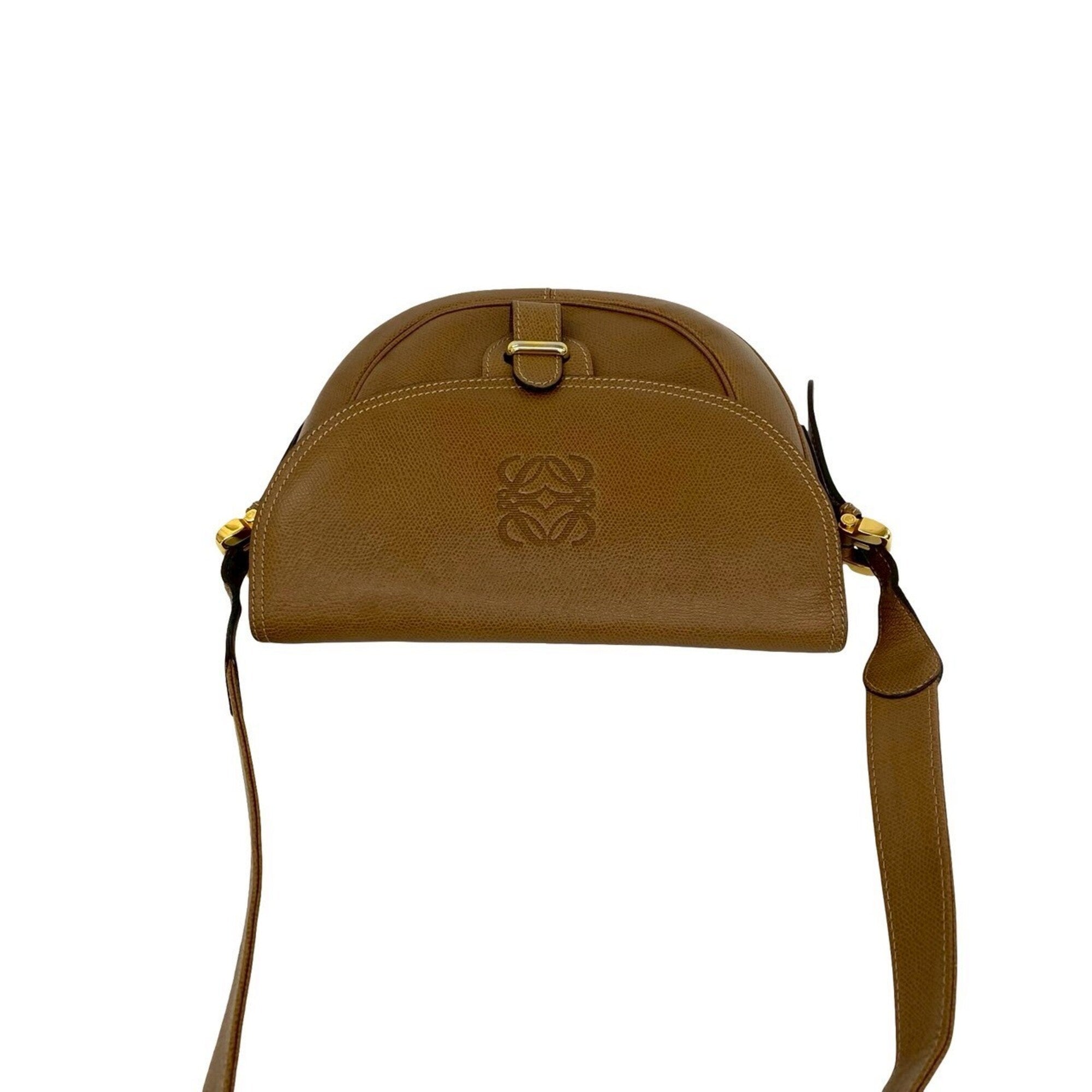 Loewe Beige Leather Pochette Shoulder Bag (Pre-Owned)