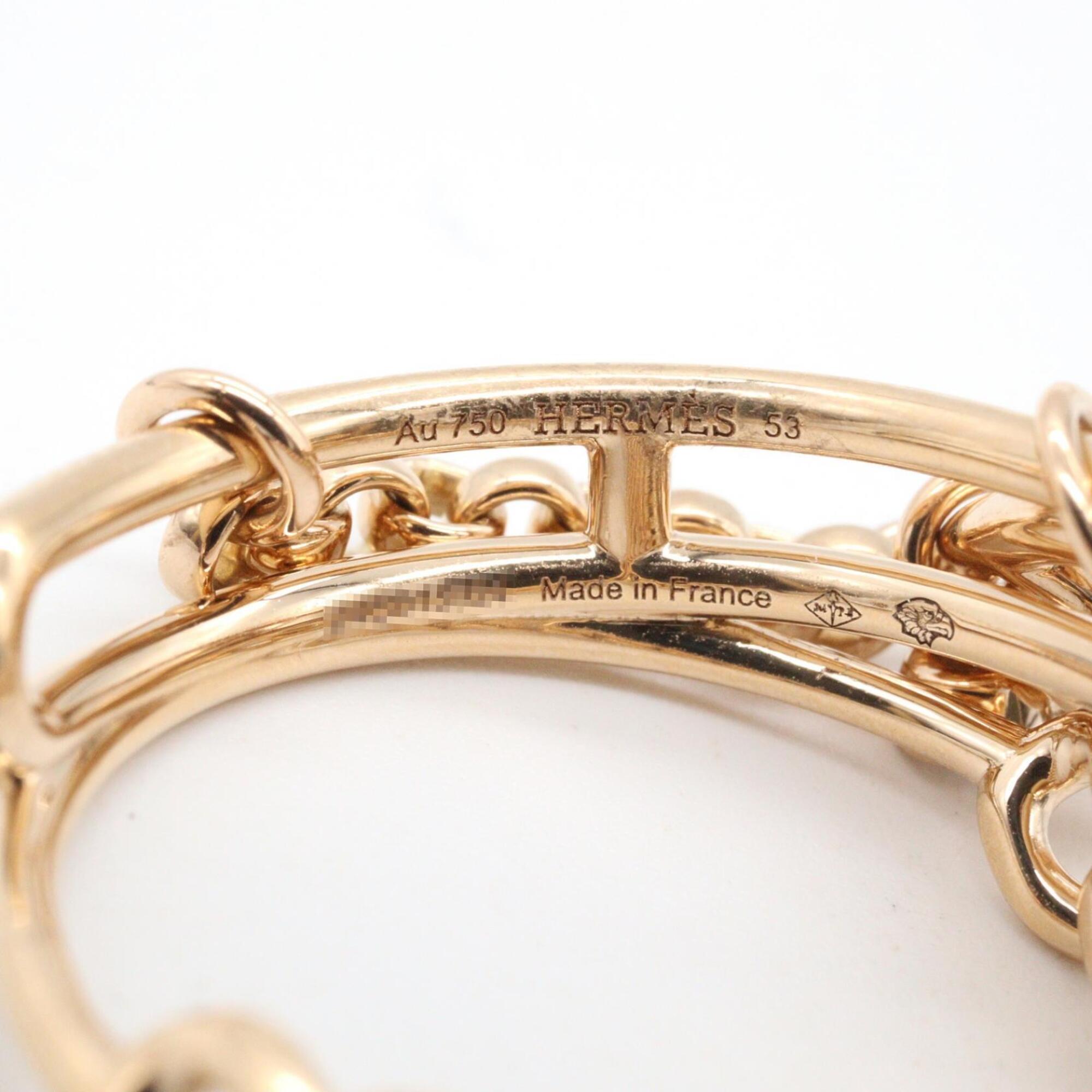 Hermes Pink Band Ring (Pre-Owned)