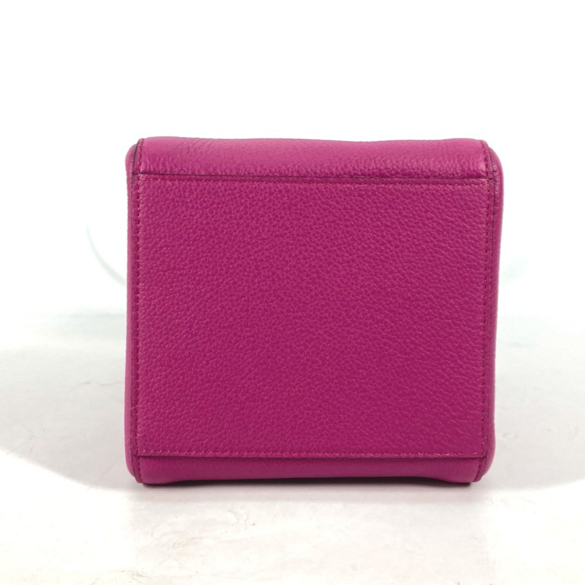 Fendi Purple Leather Shoulder Bag (Pre-Owned)