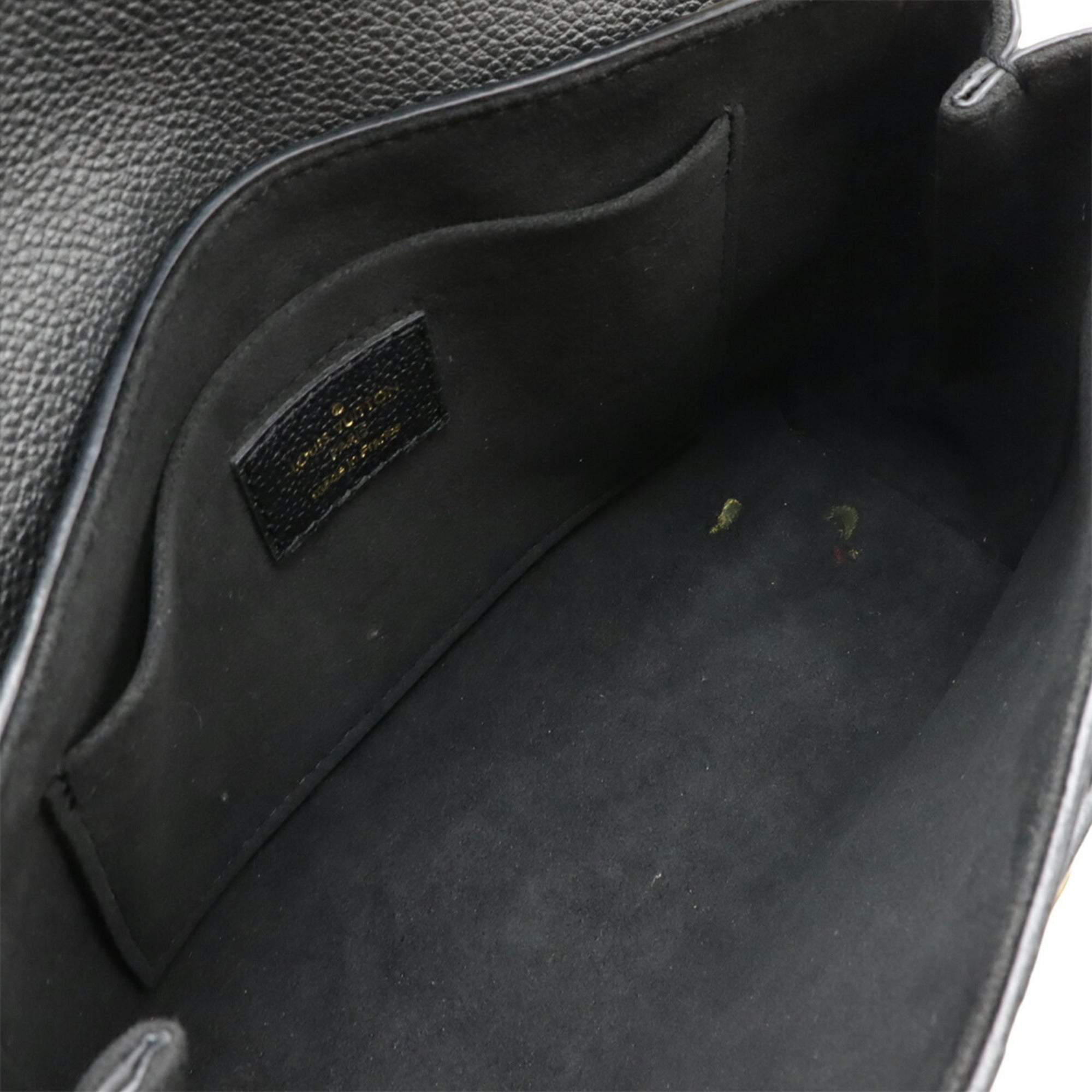 Louis Vuitton Black Noir Monogram Empreinte Shoulder Bag (Pre-Owned)