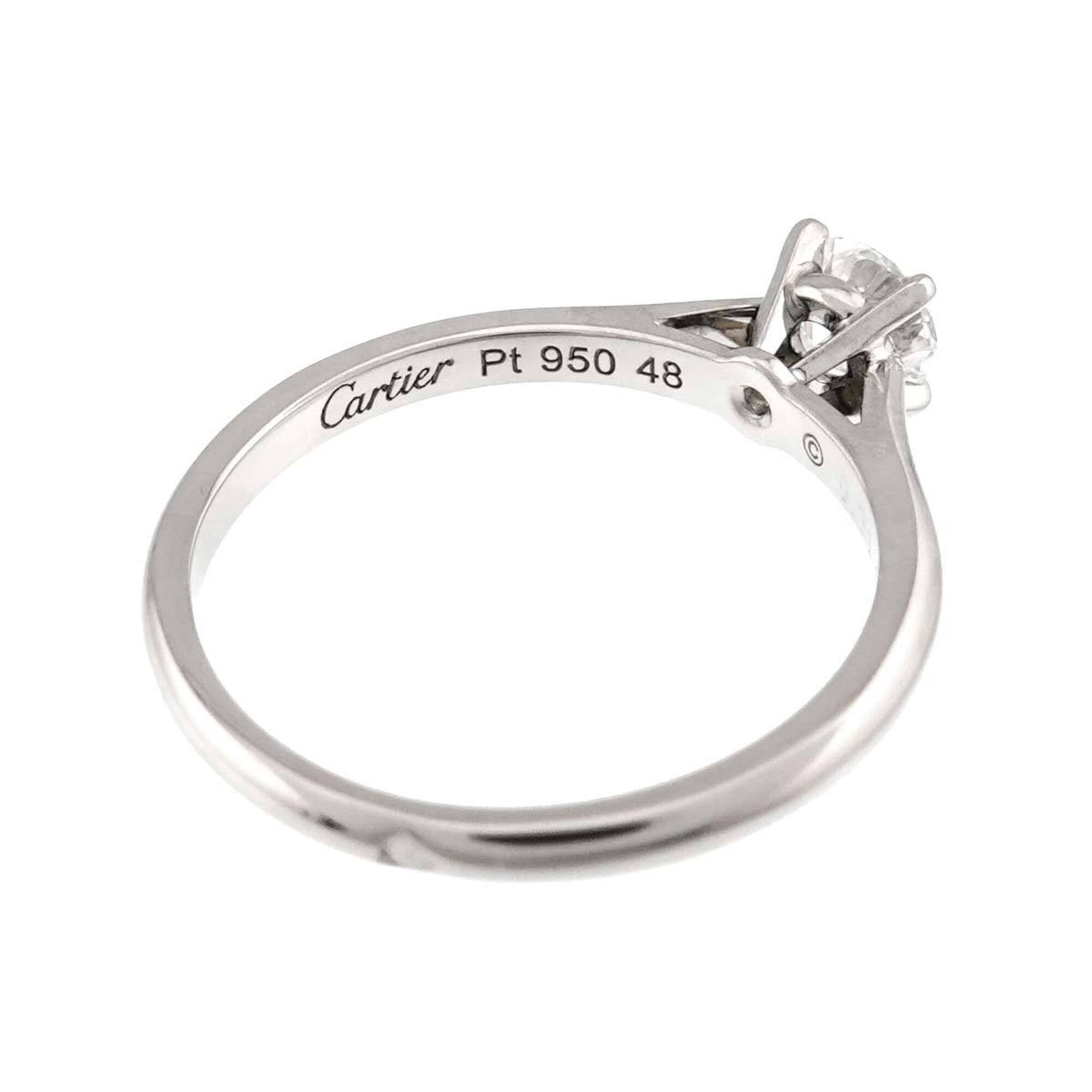 Cartier Platinum 950 Band Ring (Pre-Owned)