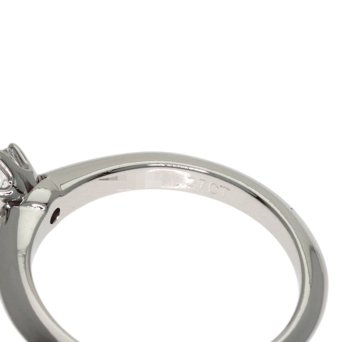 Tiffany Platinum 950 Band Ring (Pre-Owned)