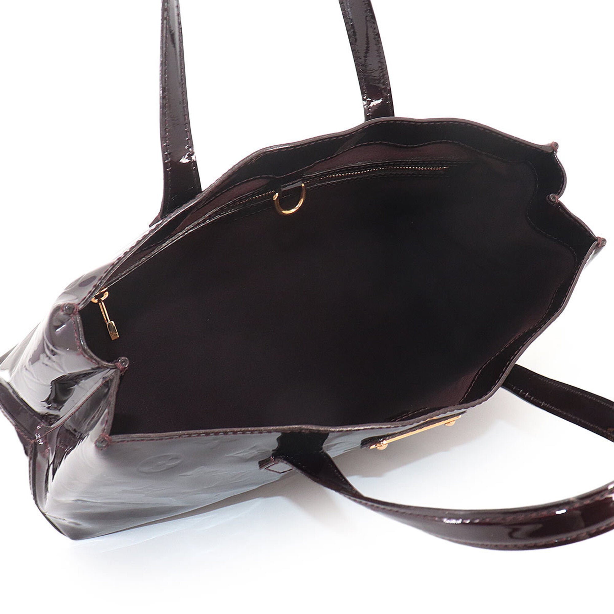 Louis Vuitton Amarante Monogram Vernis Handbag (Pre-Owned)