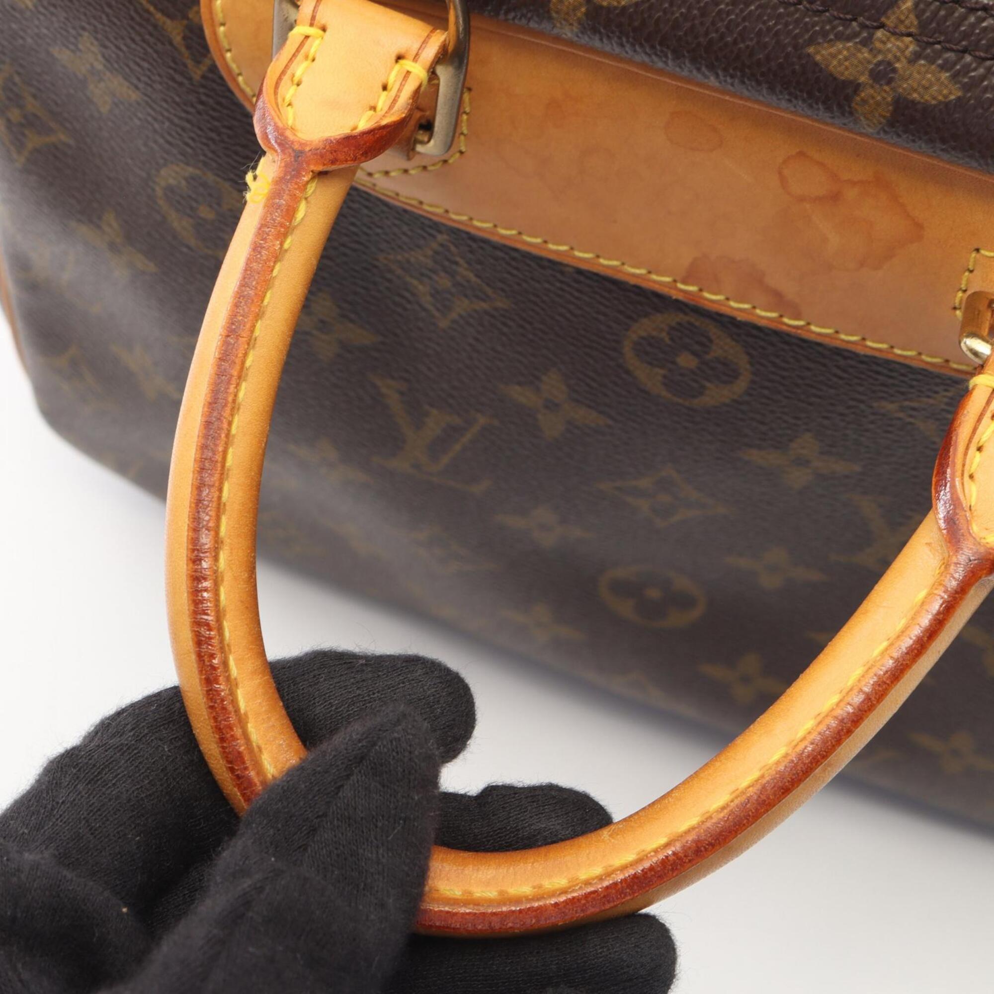 Louis Vuitton Brown Monogram Monogram Leather Handbag (Pre-Owned)