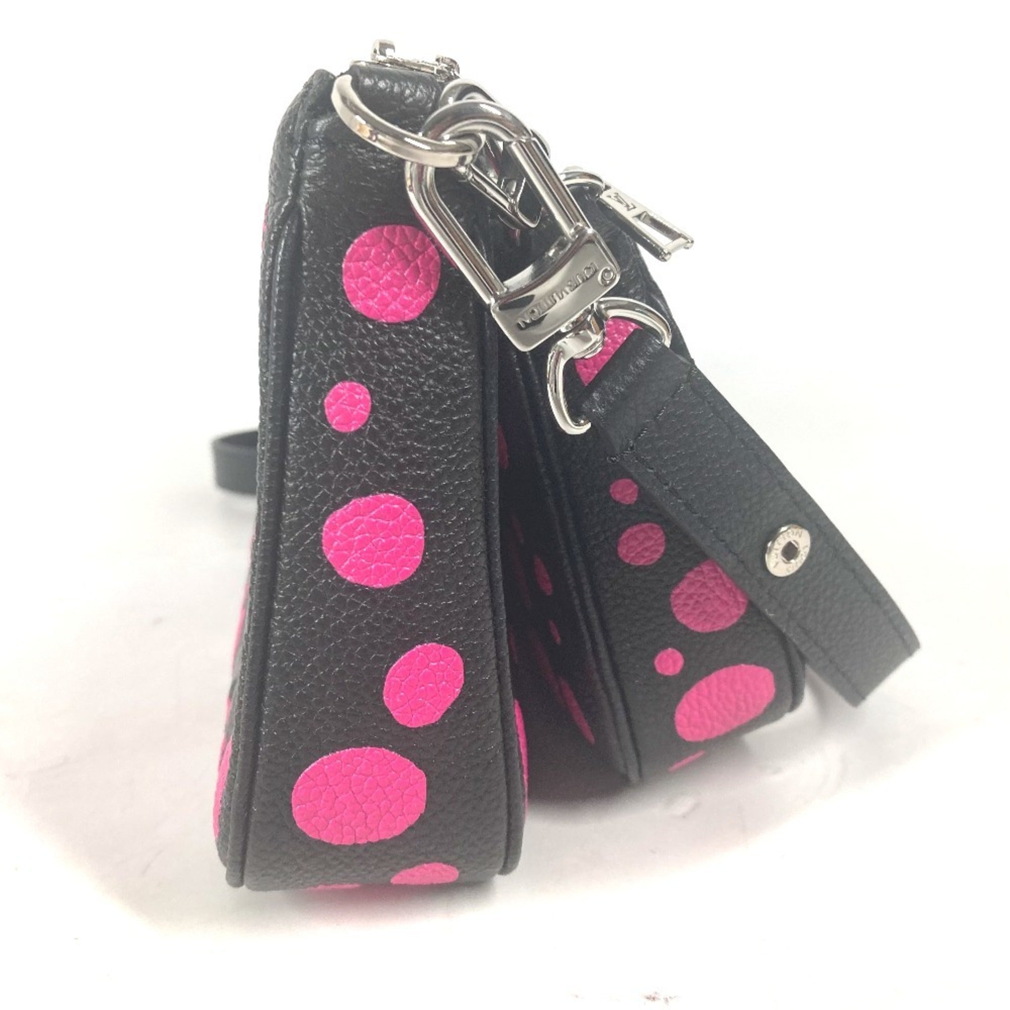 Louis Vuitton Black Pink Monogram Empreinte Pochette Shoulder Bag (Pre-Owned)