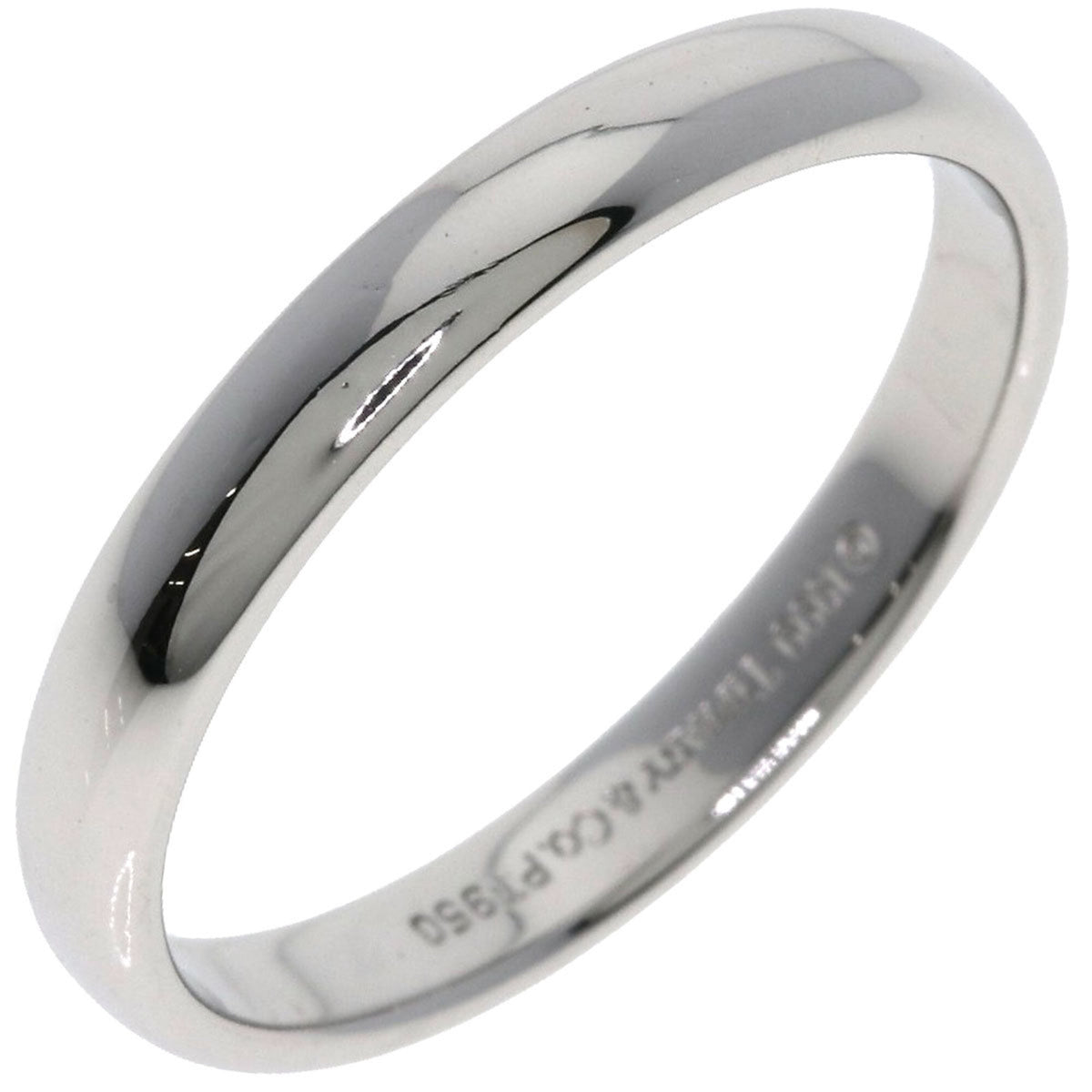 Tiffany Platinum 950 Band Ring (Pre-Owned)