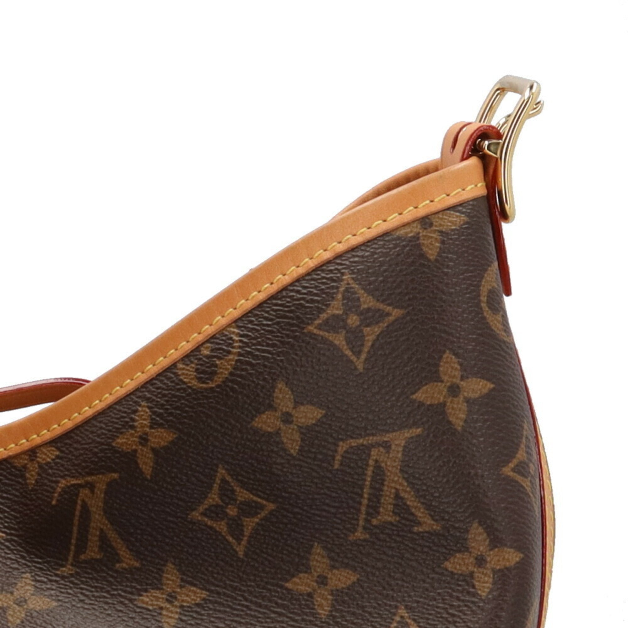 Louis Vuitton Brown Monogram Canvas Shoulder Bag (Pre-Owned)