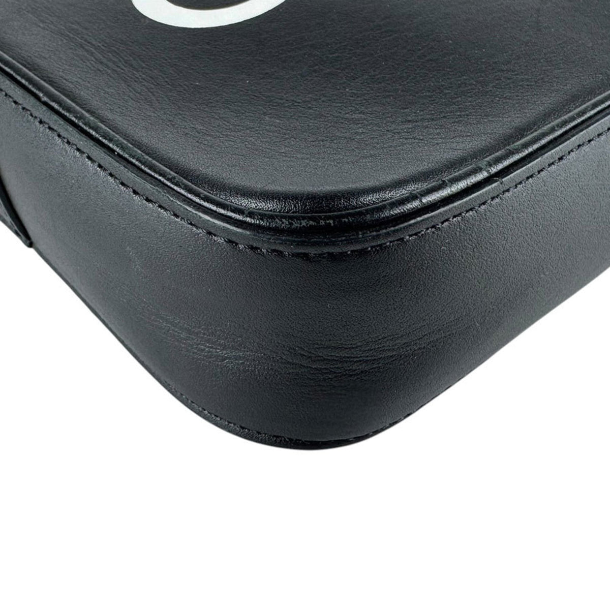 Celine Black Leather Messenger Bag (Pre-Owned)