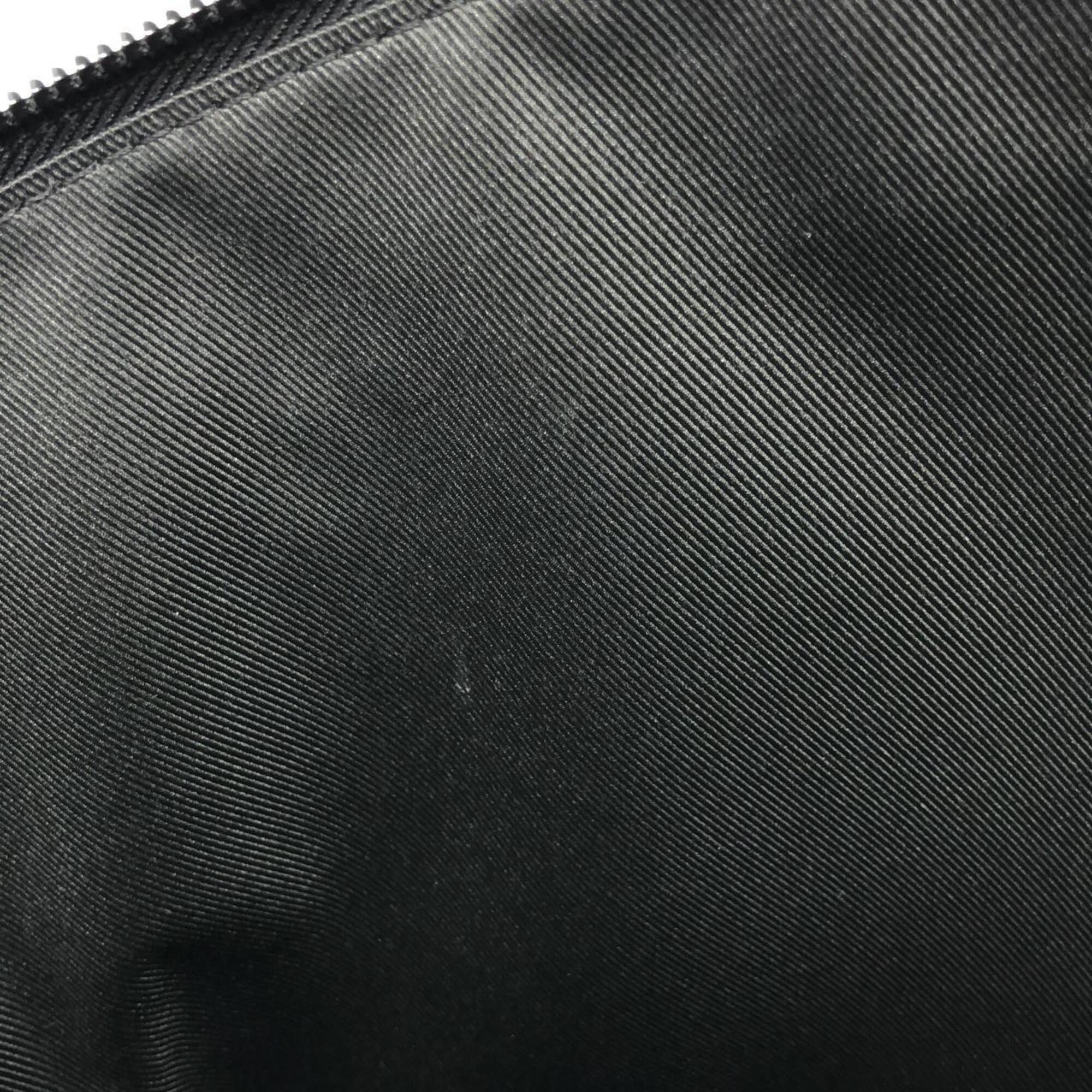 Louis Vuitton Black Leather Pouch (Pre-Owned)