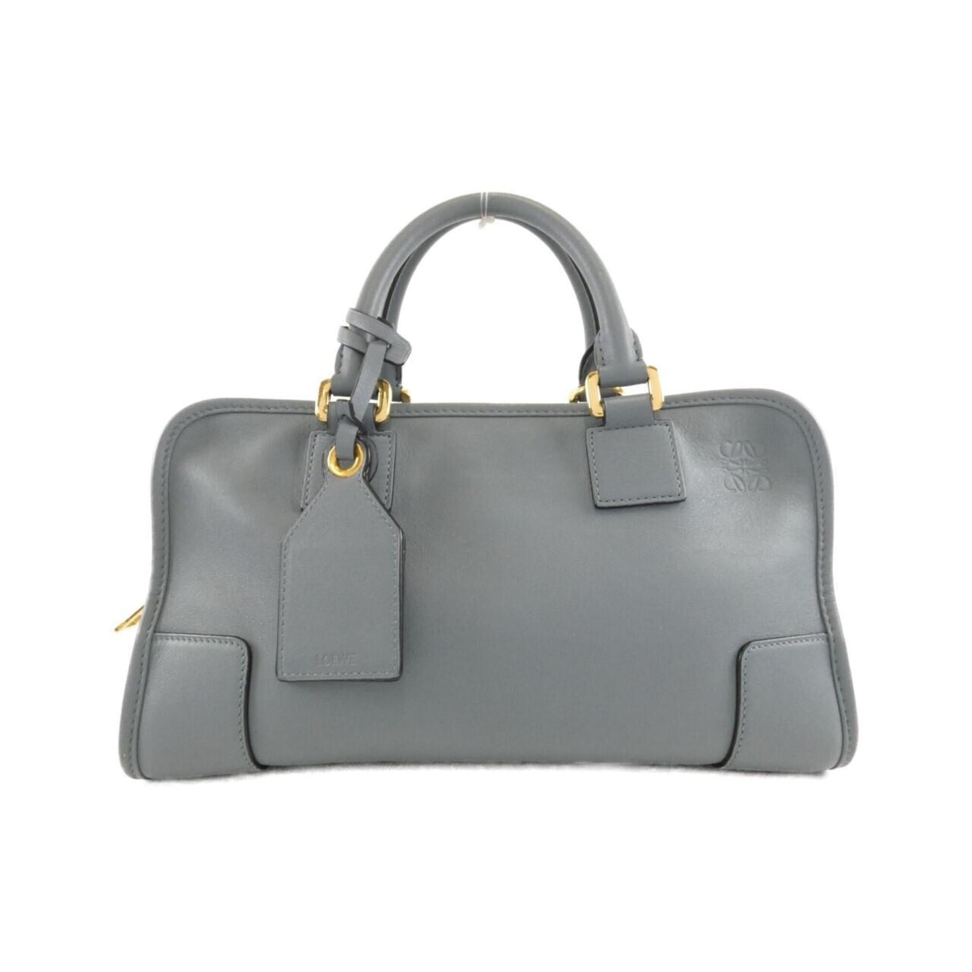 Loewe Light Blue Leather Handbag (Pre-Owned)