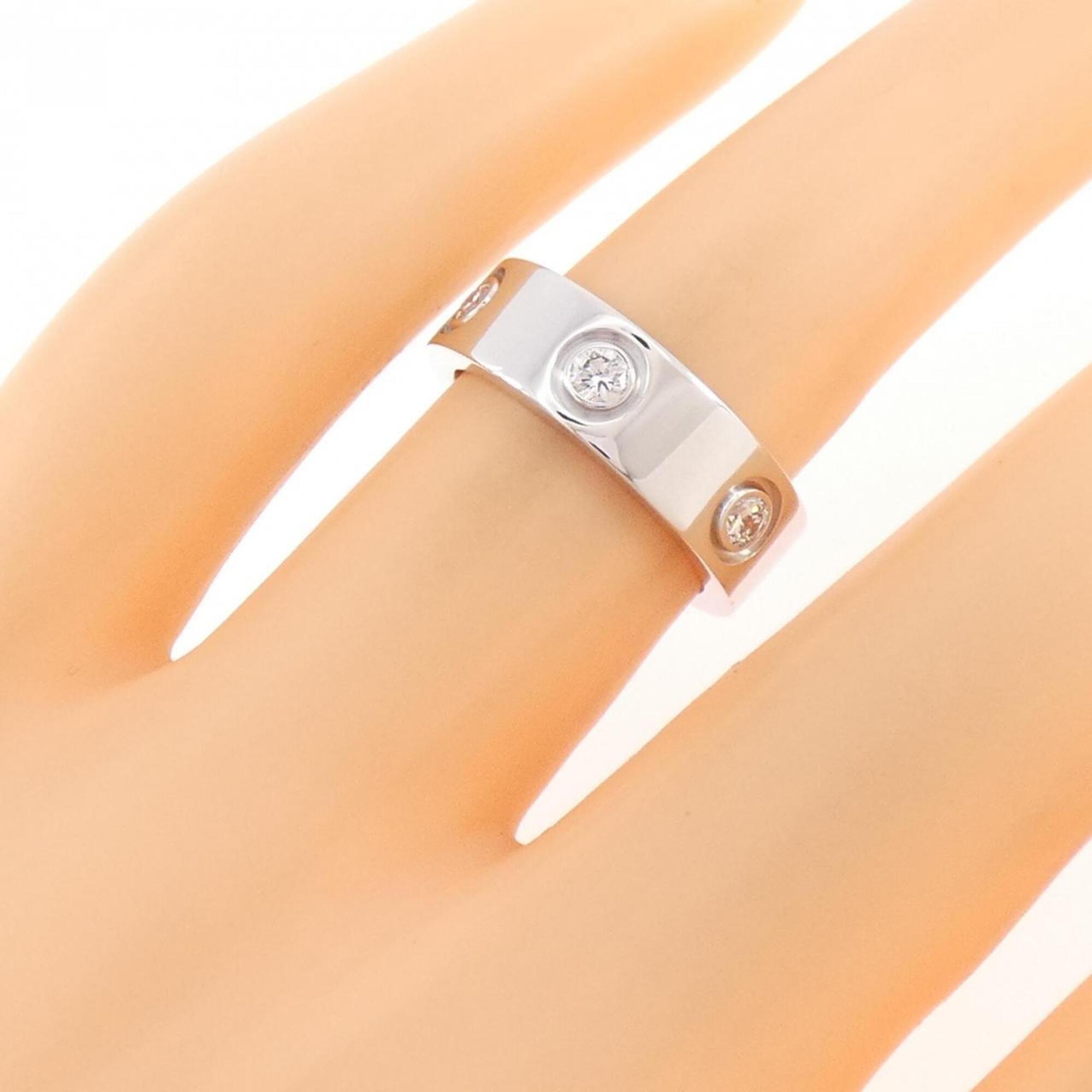 Cartier White Gold White Gold (18K) Band Ring (Pre-Owned)