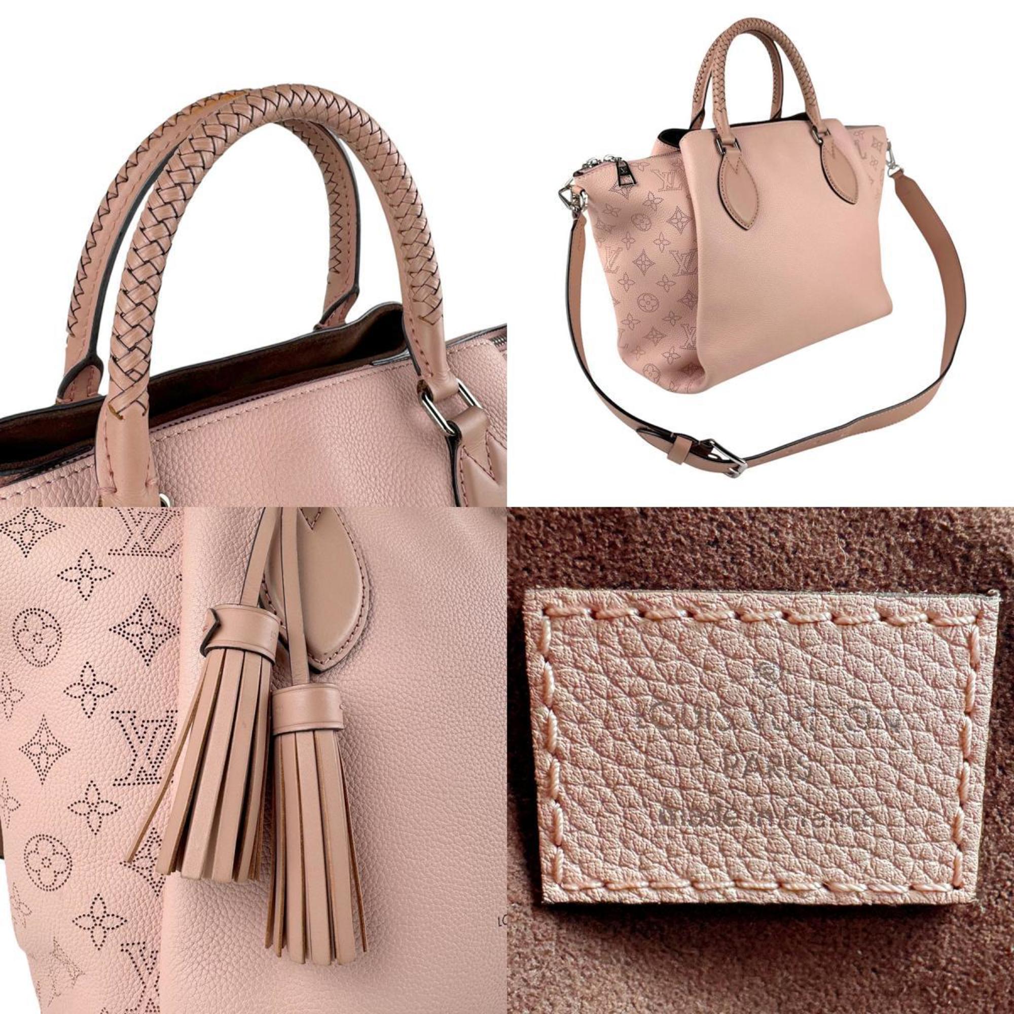 Louis Vuitton Dusty Pink Mahina Leather Handbag Shoulder Bag (Pre-Owned)