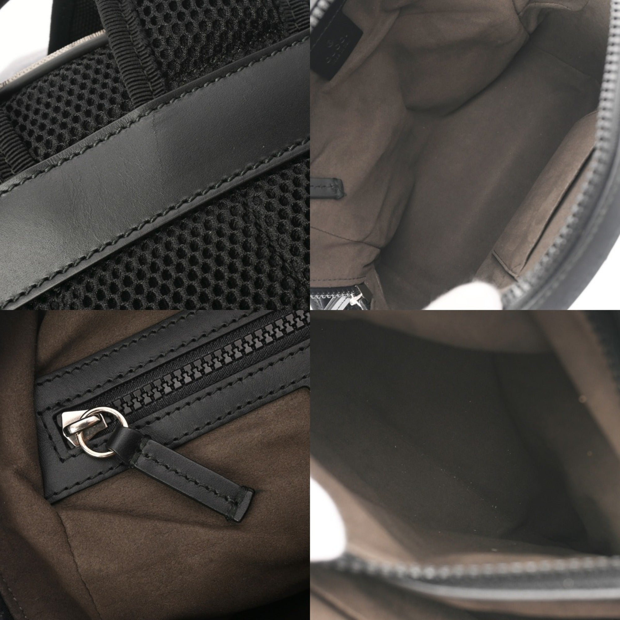 Gucci Beige Gg Supreme Leather Backpack (Pre-Owned)