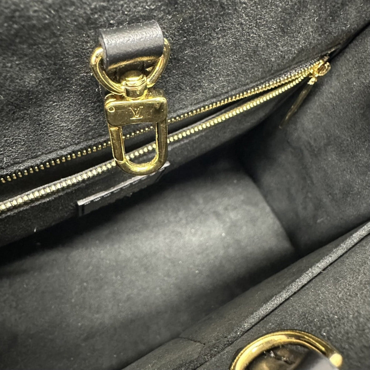 Louis Vuitton Monogram Empreinte Black Noir Monogram Empreinte Handbag Shoulder Bag (Pre-Owned)