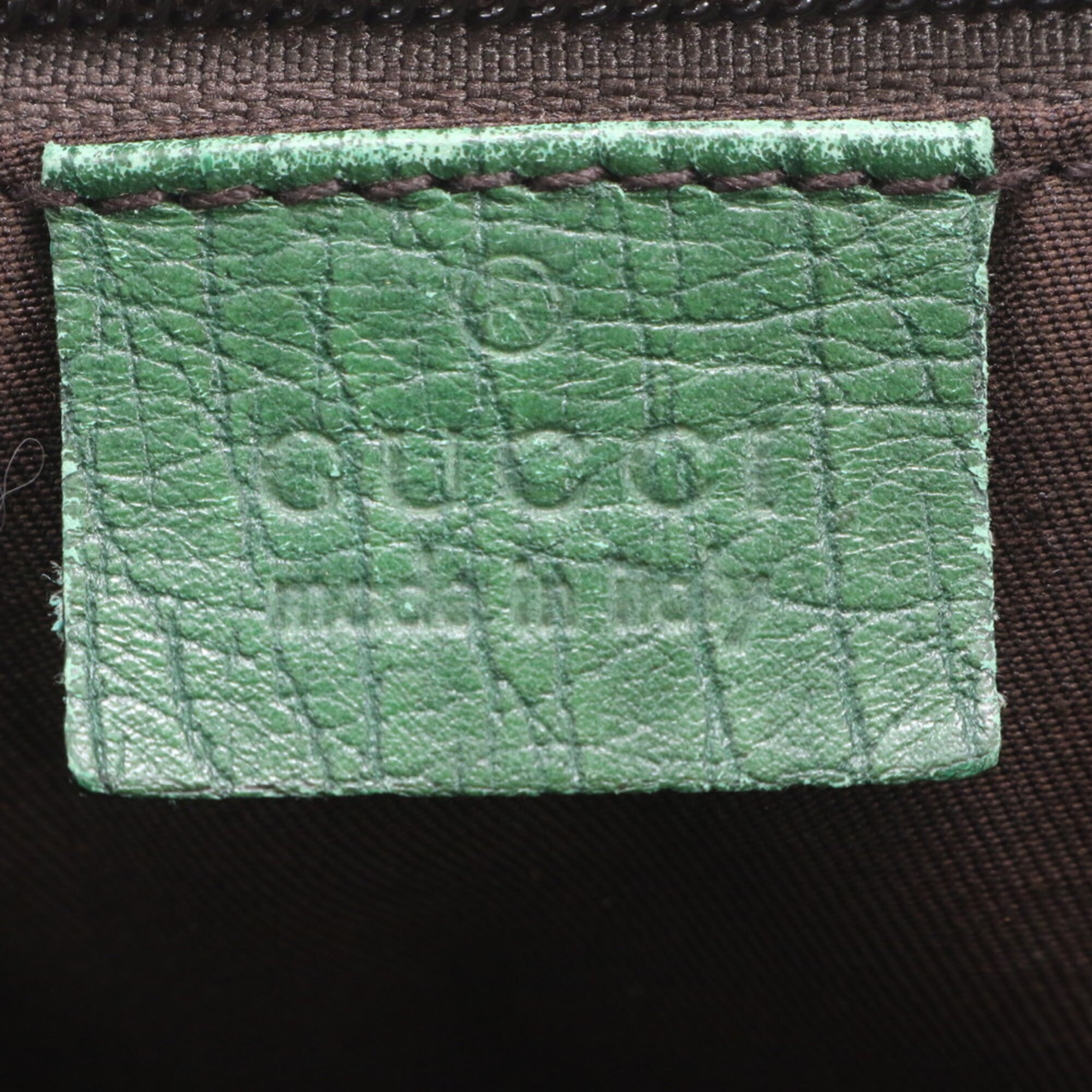 Gucci Grayish Green Gg Supreme Handbag Tote Bag (Pre-Owned)