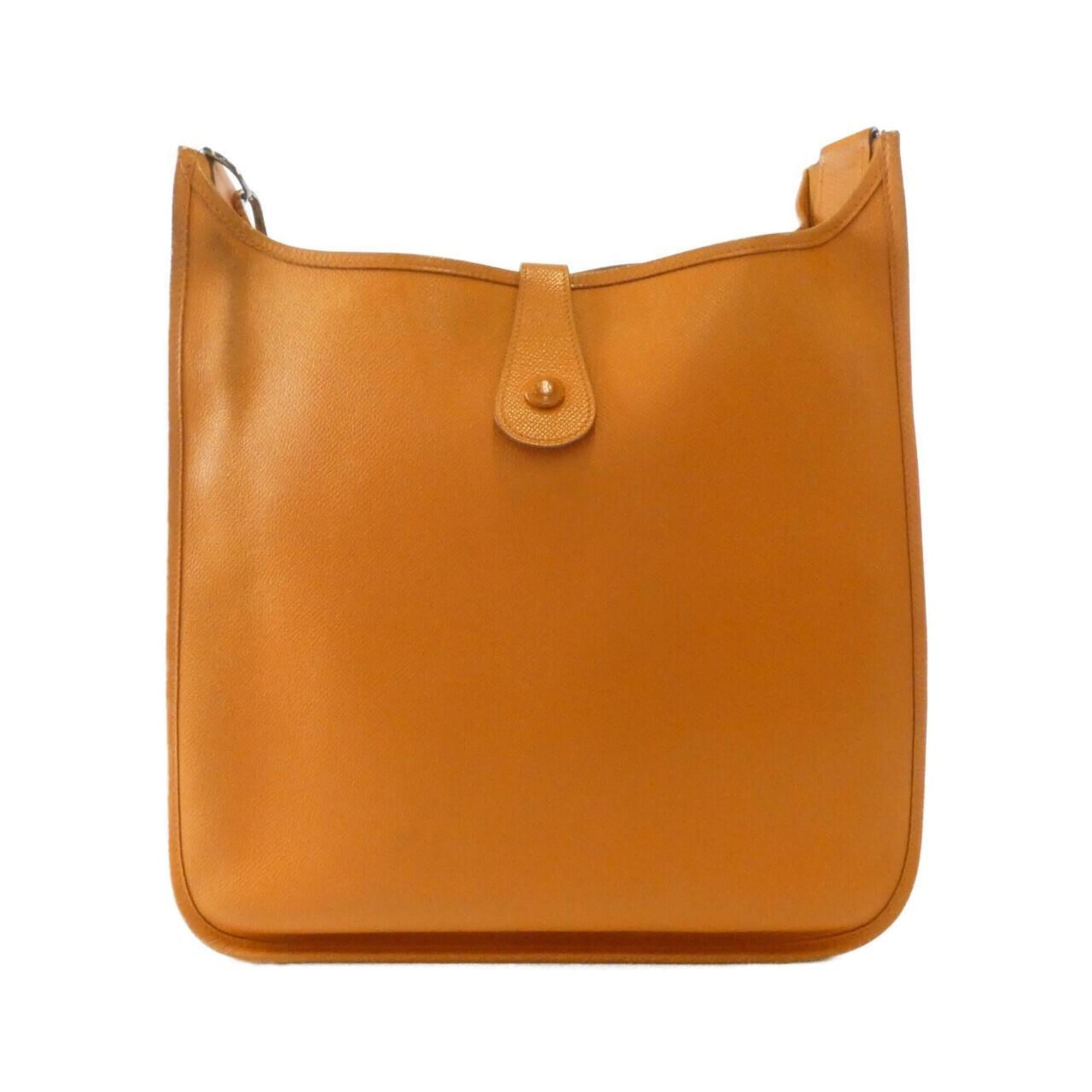 Hermes Orange Epsom Leather Shoulder Bag (Pre-Owned)