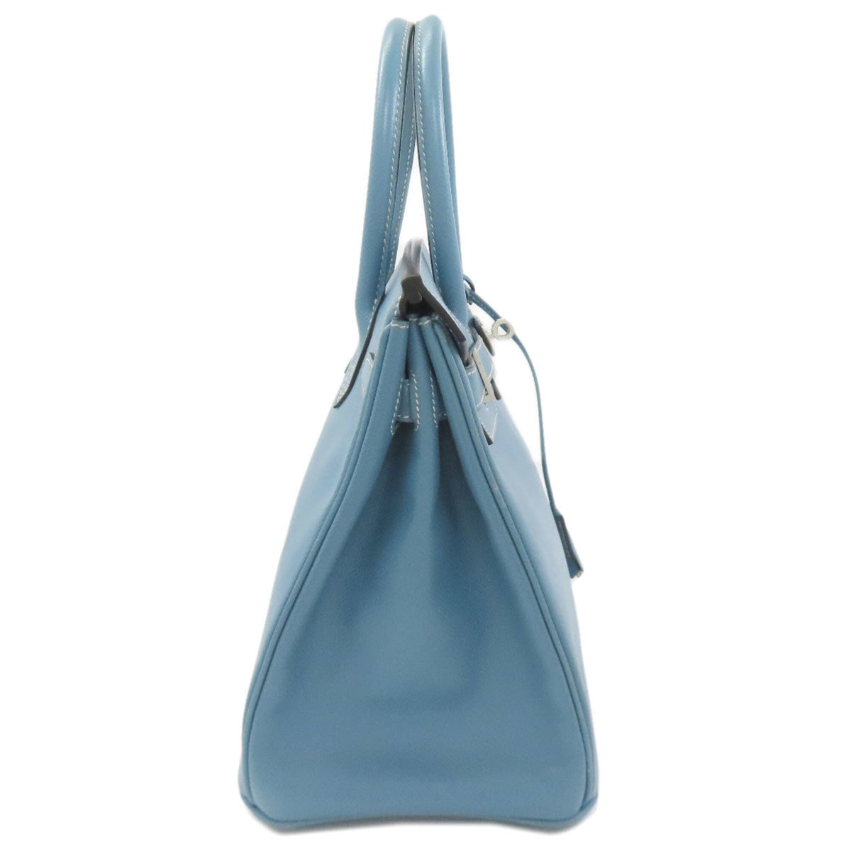 Hermes Blue Jean Epsom Leather Handbag (Pre-Owned)
