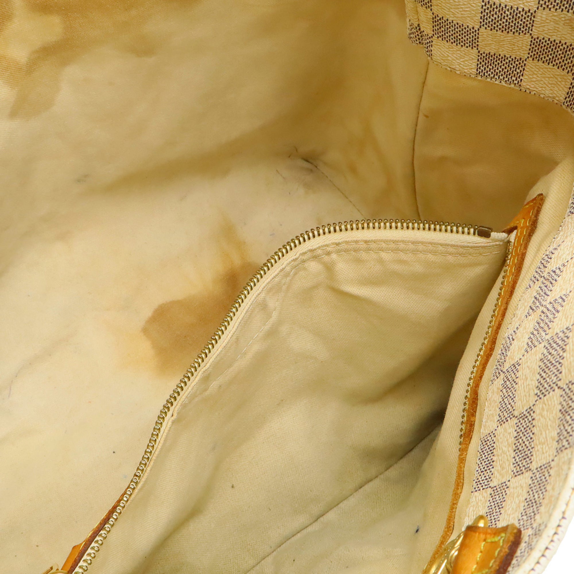 Louis Vuitton Damier Azur Ivory Damier Azur Shoulder Bag Tote Bag (Pre-Owned)