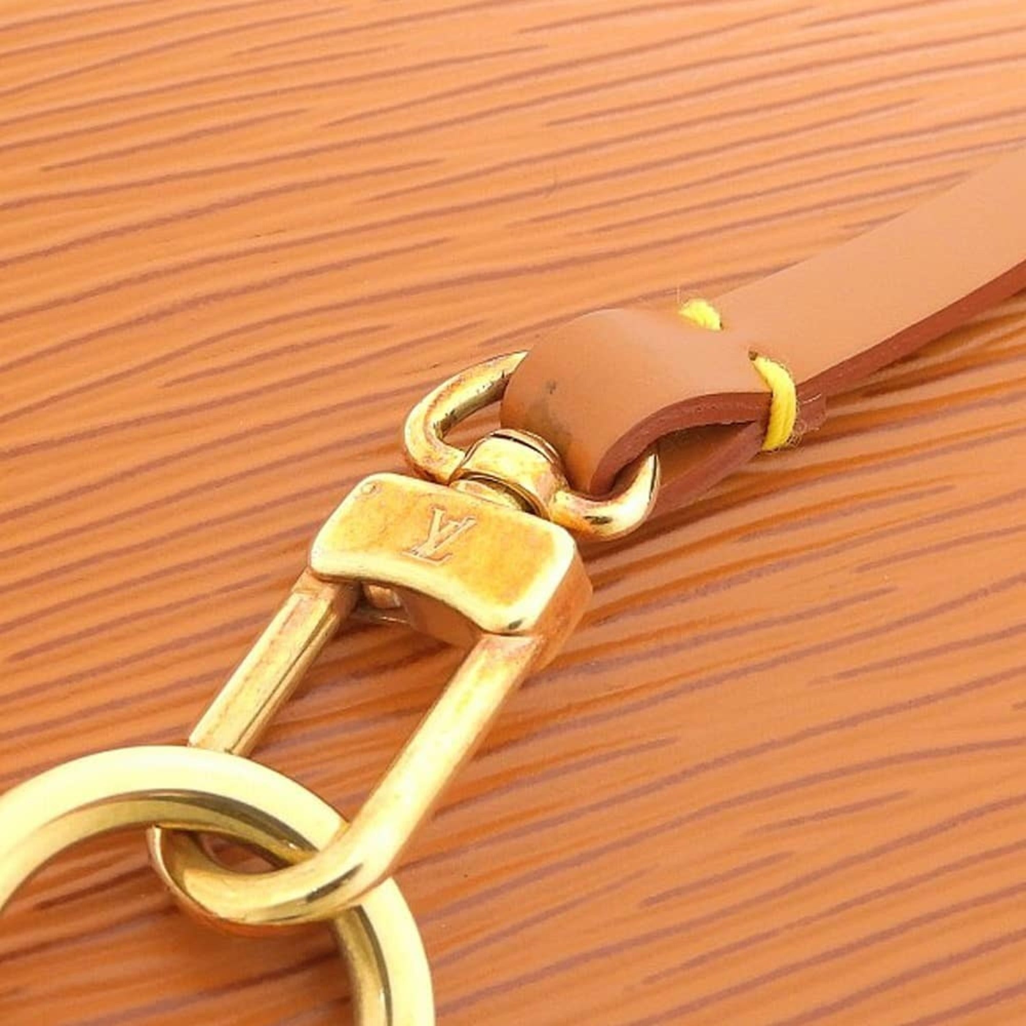Louis Vuitton Brown Gold Cipango Leather Pouch (Pre-Owned)