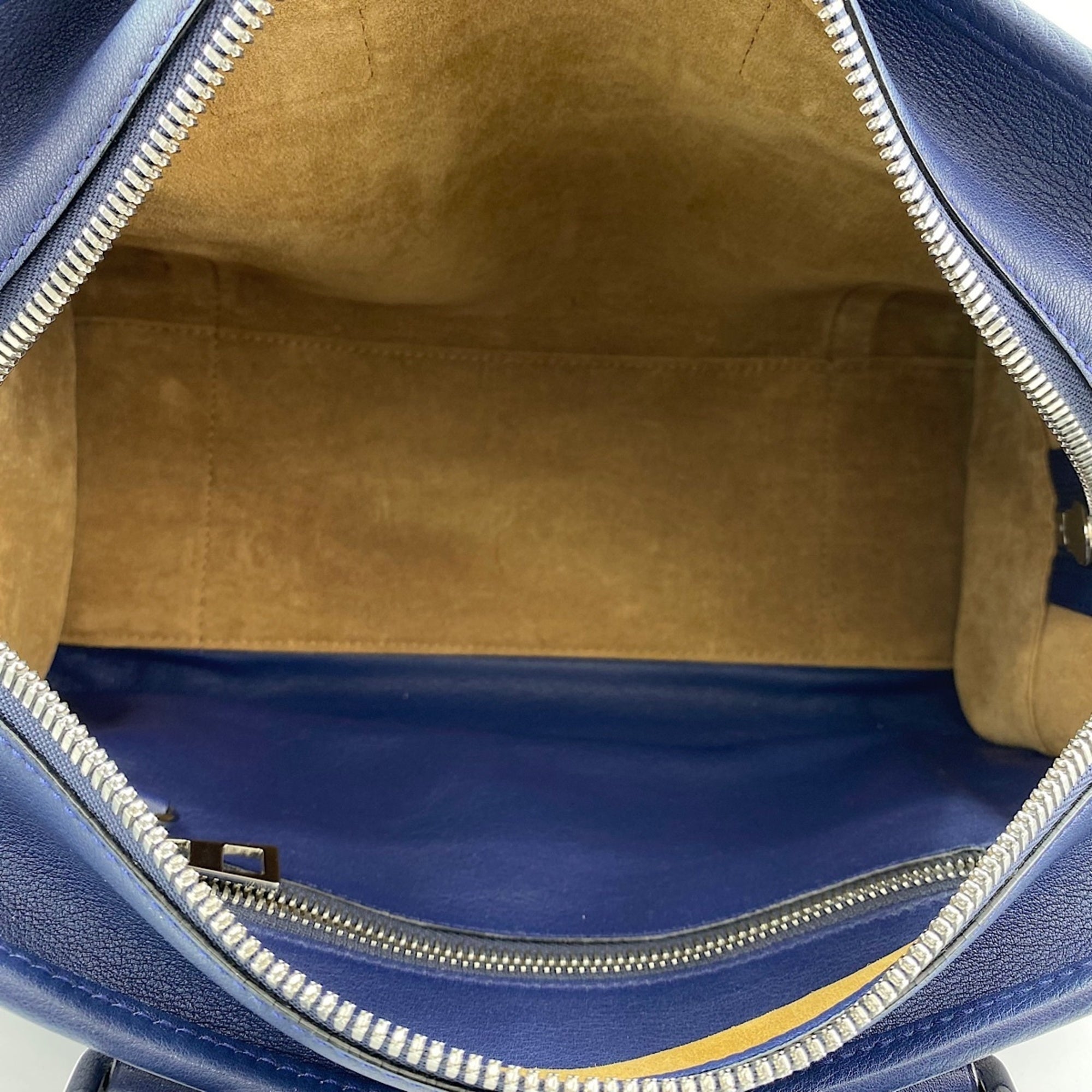 Loewe Navy Handbag (Pre-Owned)