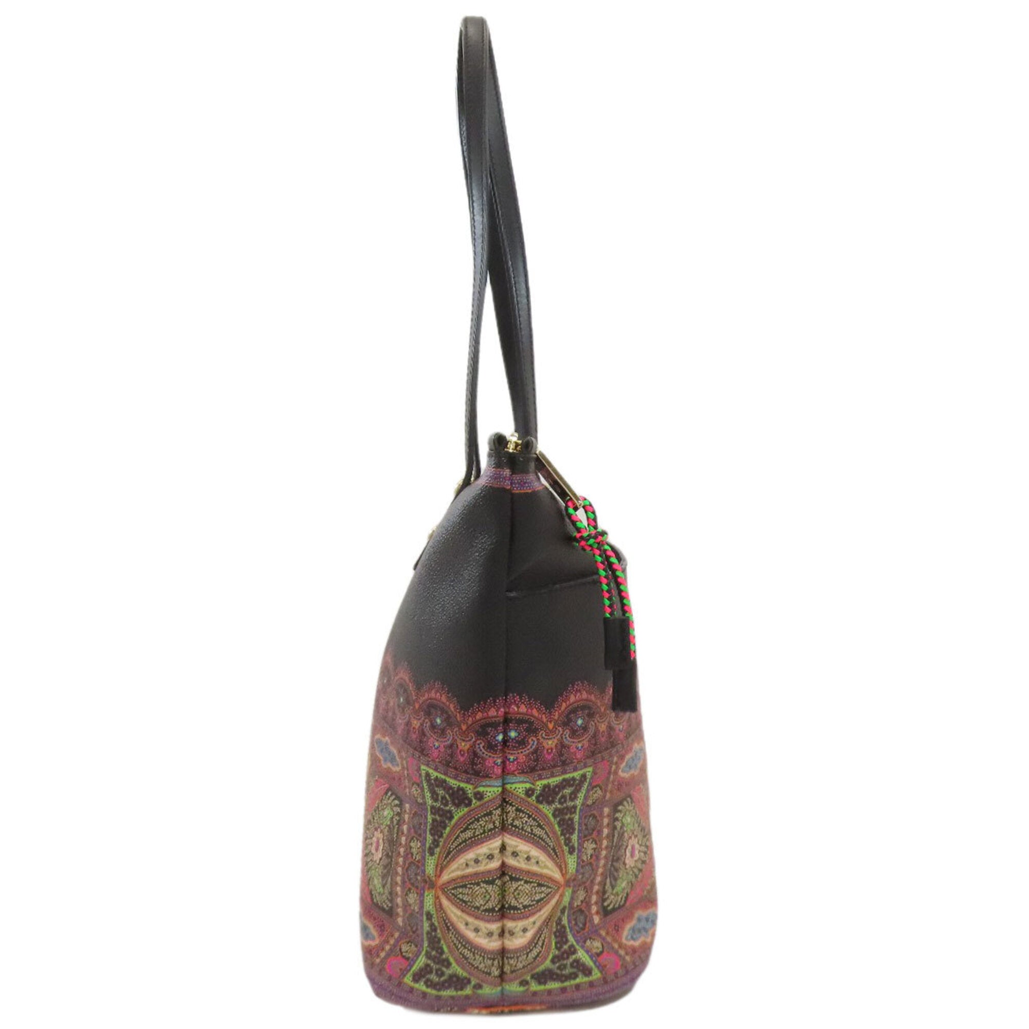 Etro Black Pvc Tote Bag (Pre-Owned)