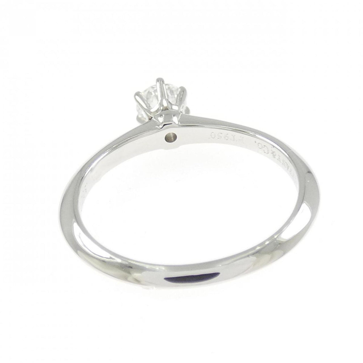 Tiffany Platinum 950 Band Ring (Pre-Owned)
