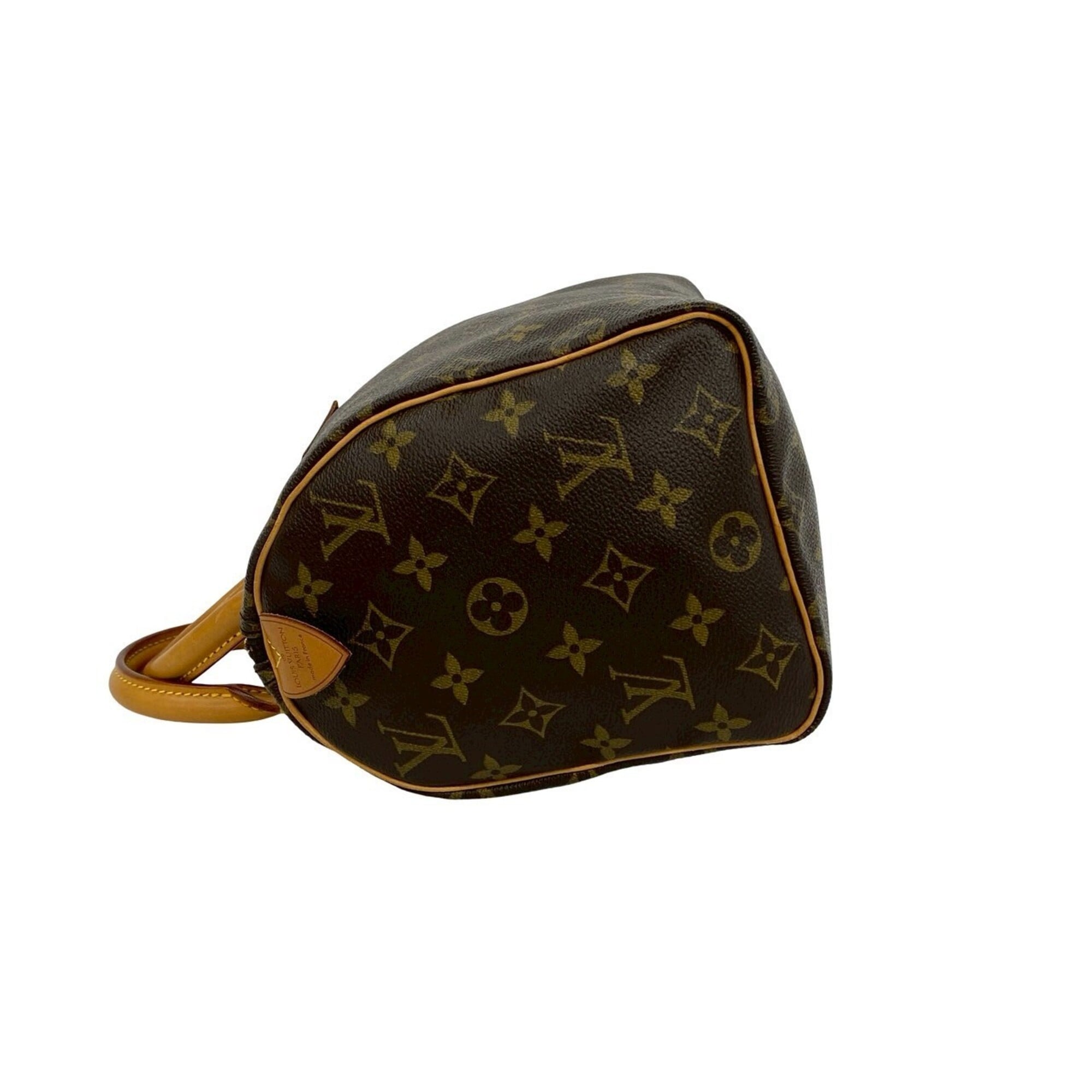 Louis Vuitton Brown Leather Pvc Boston Bag Handbag (Pre-Owned)