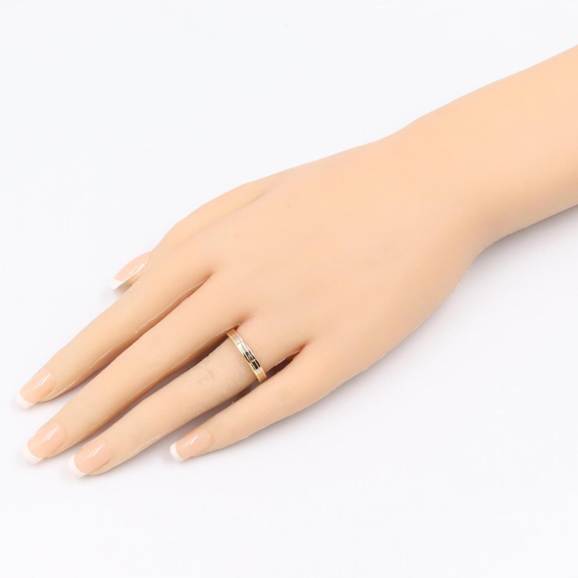 Cartier Gold Silver Yellow Gold (18K) Pink Gold (18K) White Gold (18K) Band Ring (Pre-Owned)