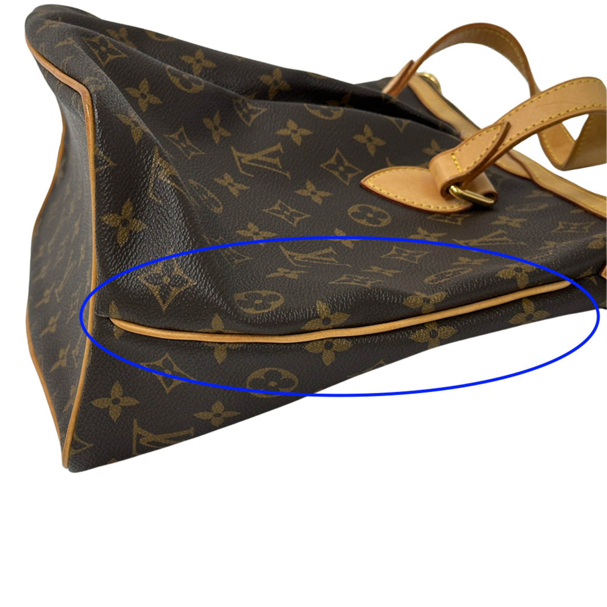 Louis Vuitton Brown Monogram Handbag Shoulder Bag (Pre-Owned)