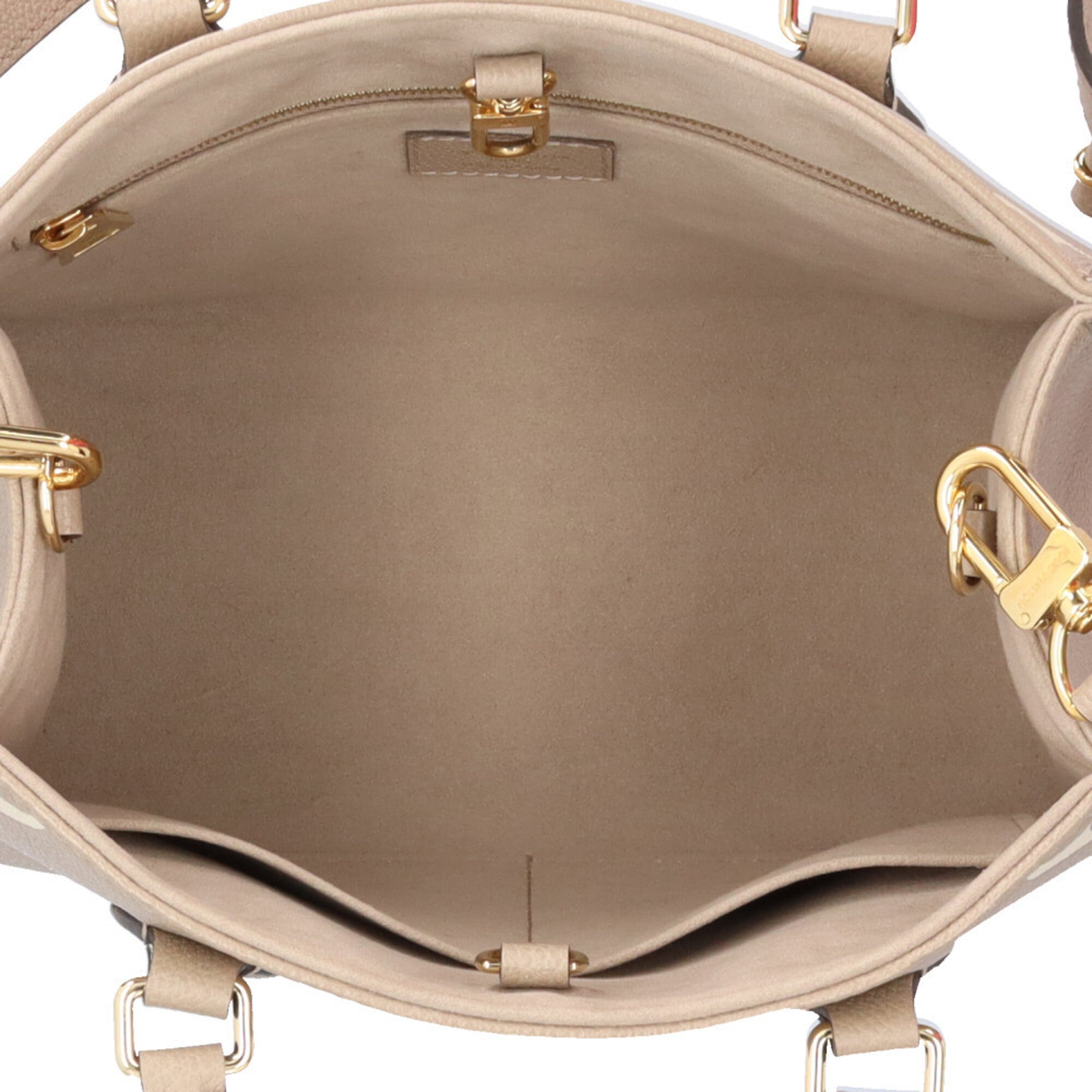Louis Vuitton Beige Tourterelle Monogram Empreinte Shoulder Bag (Pre-Owned)