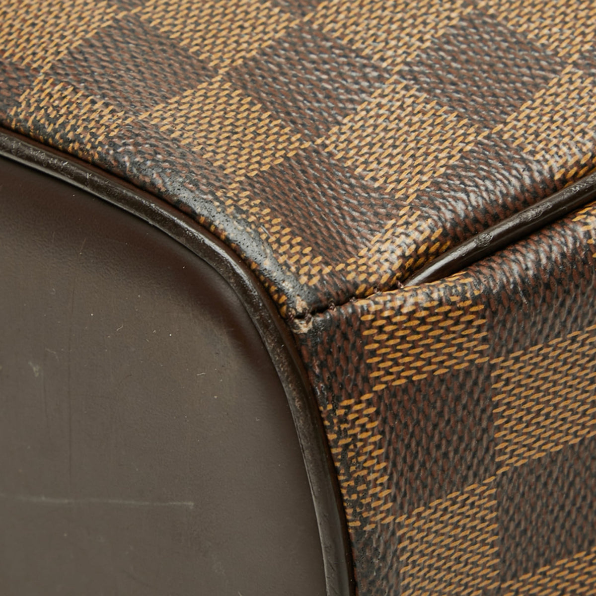 Louis Vuitton Brown Pvc Leather Handbag (Pre-Owned)