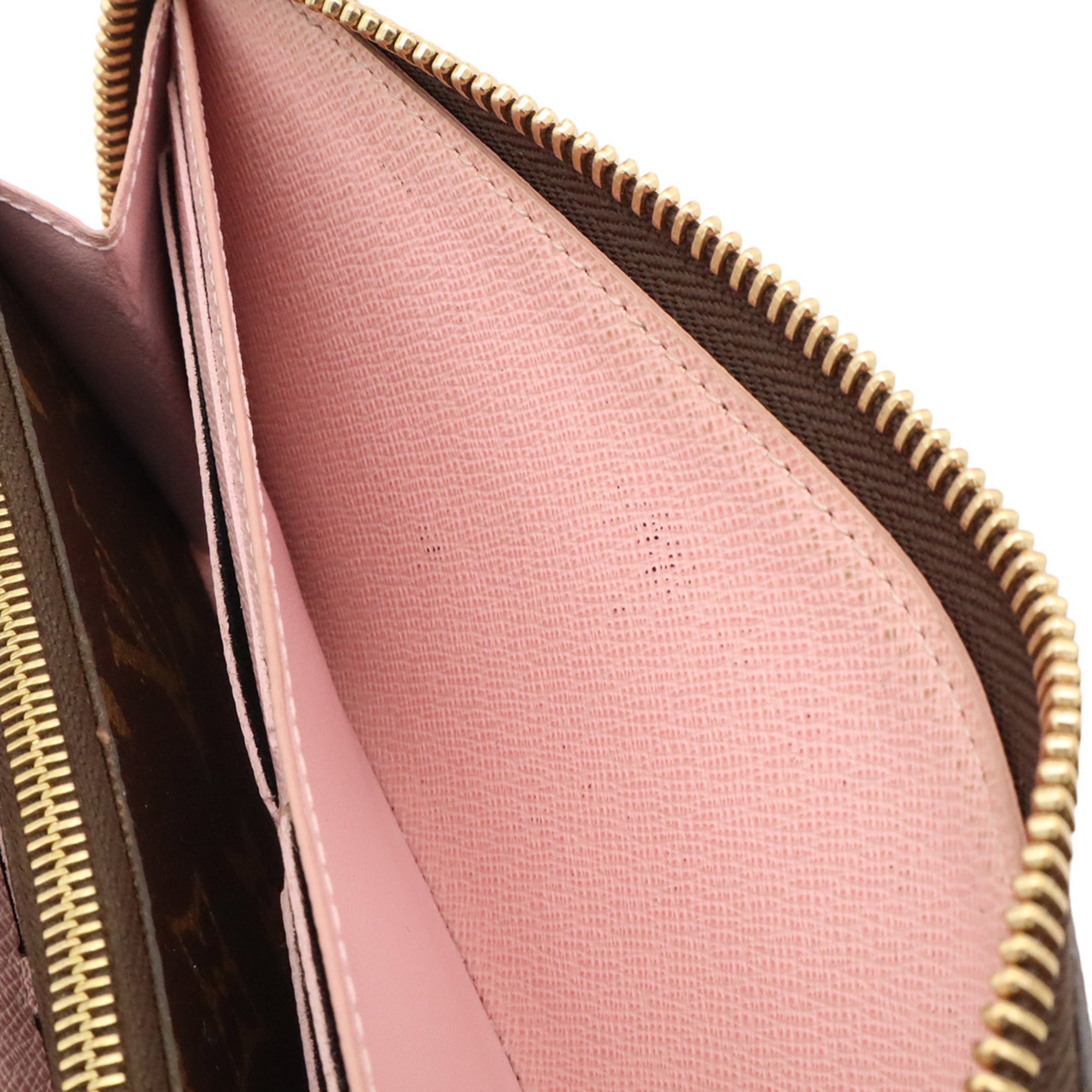 Louis Vuitton Rose Ballerine Monogram Canvas Long Wallet (Bi-Fold) (Pre-Owned)