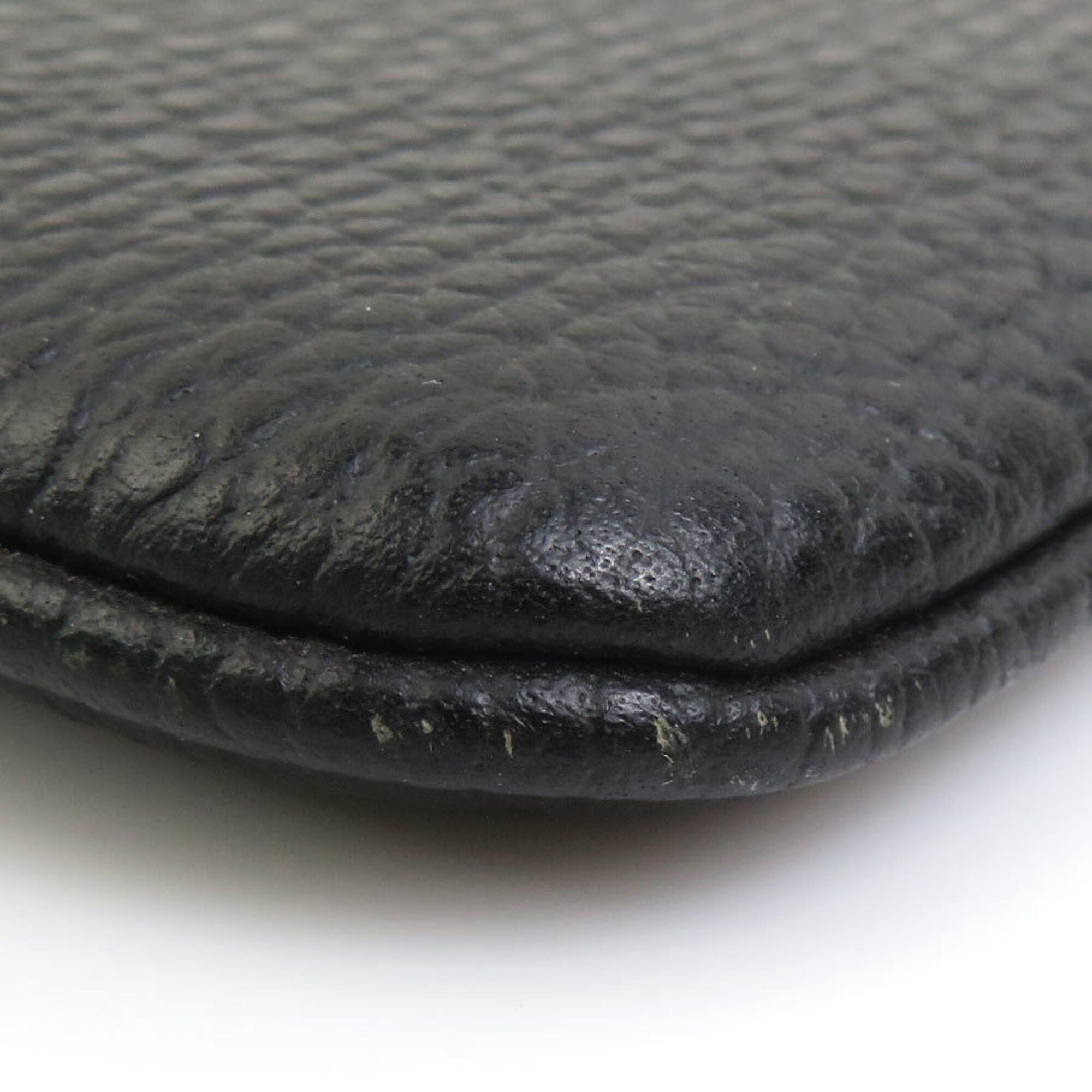Gucci Black Leather Clutch Bag Pouch (Pre-Owned)