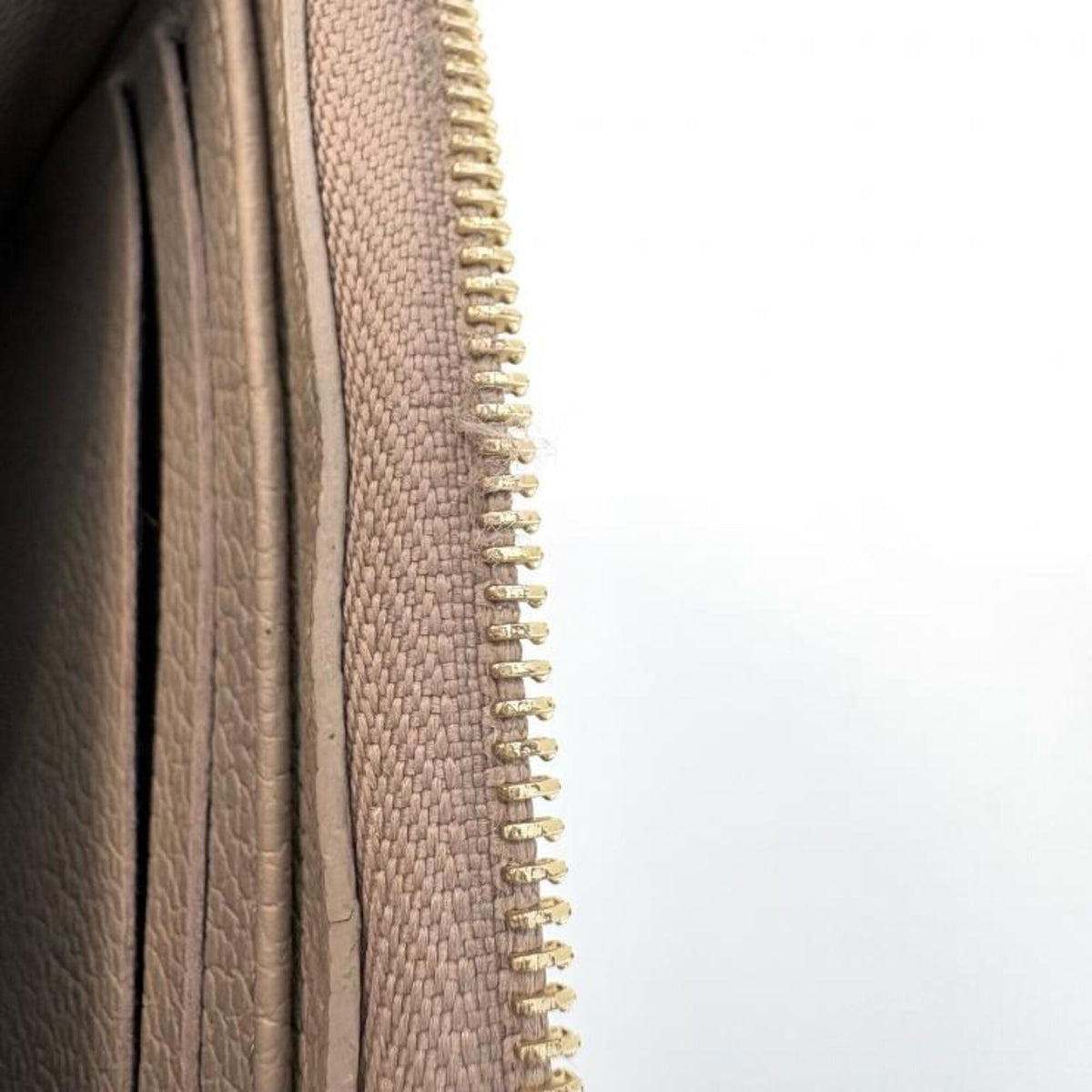 Louis Vuitton Beige Monogram Empreinte Coin Purse/Coin Case (Pre-Owned)