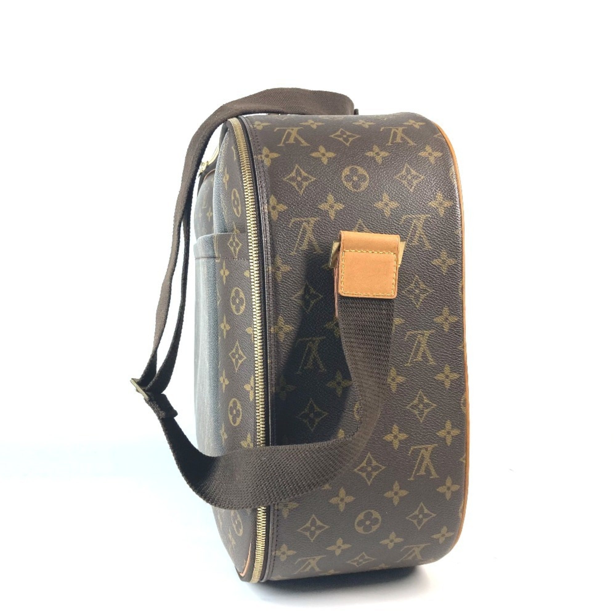 Louis Vuitton Brown Monogram Boston Bag Shoulder Bag (Pre-Owned)