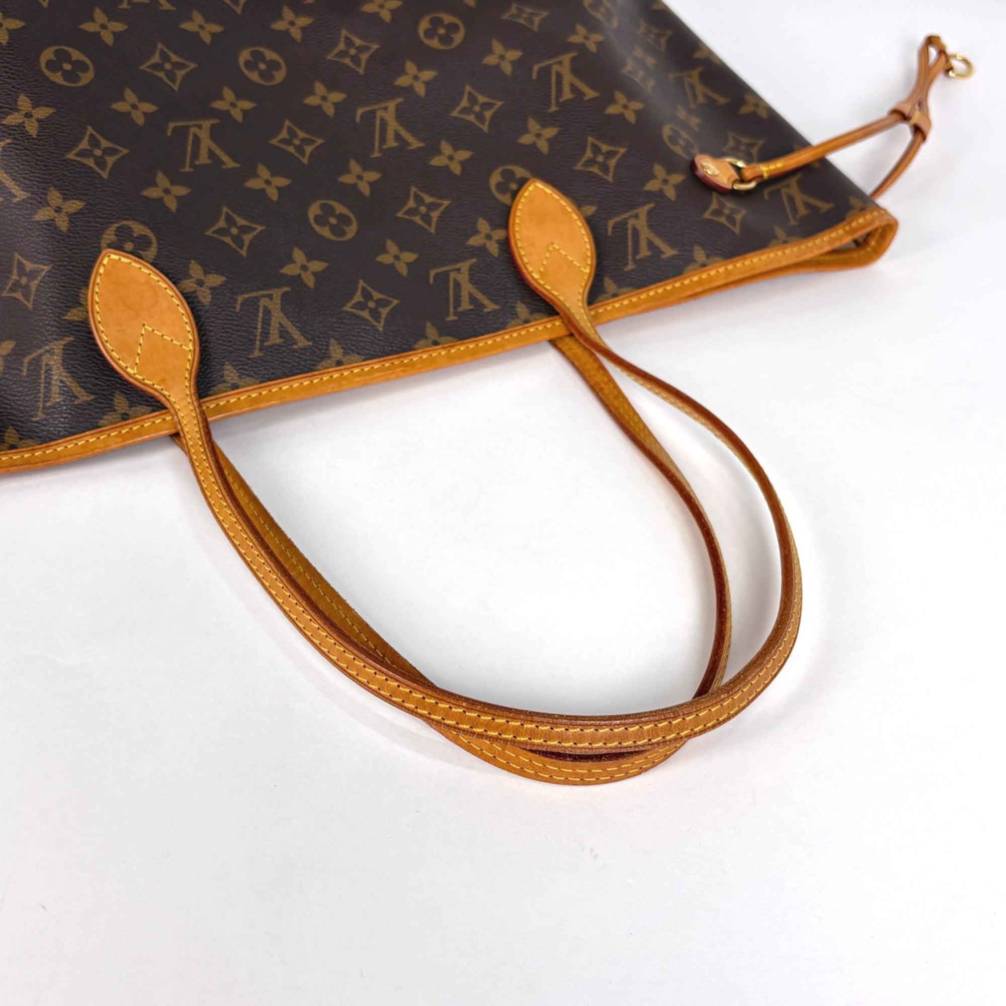 Louis Vuitton Brown Monogram Shoulder Bag Tote Bag (Pre-Owned)