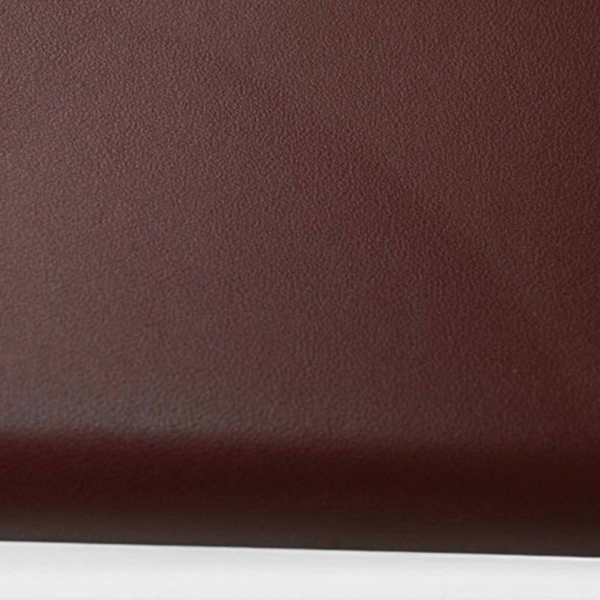Cartier Must Bordeaux Leather Long Wallet (Bi-Fold) (Pre-Owned)