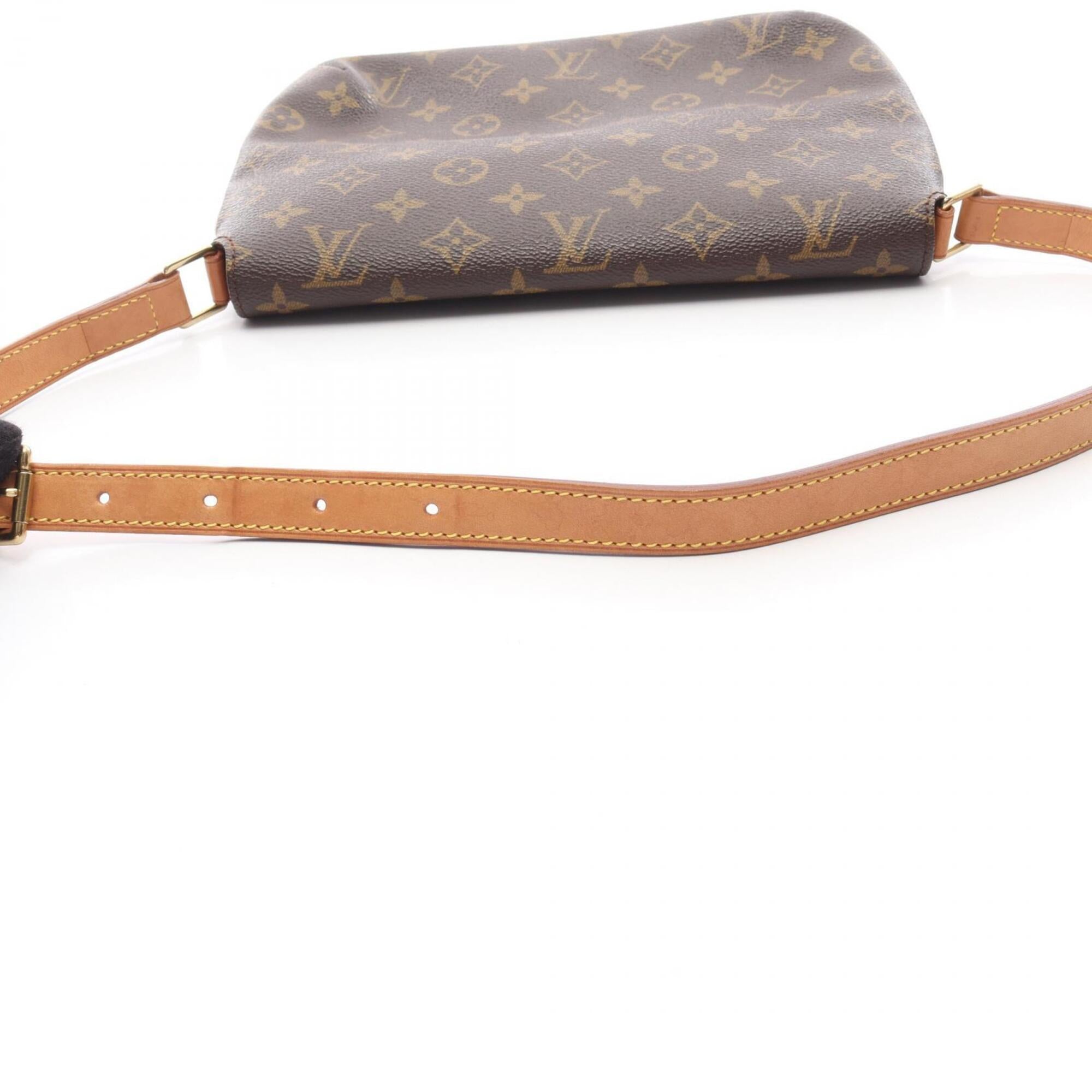 Louis Vuitton Brown Coated Canvas Pvc Leather Handbag Shoulder Bag (Pre-Owned)