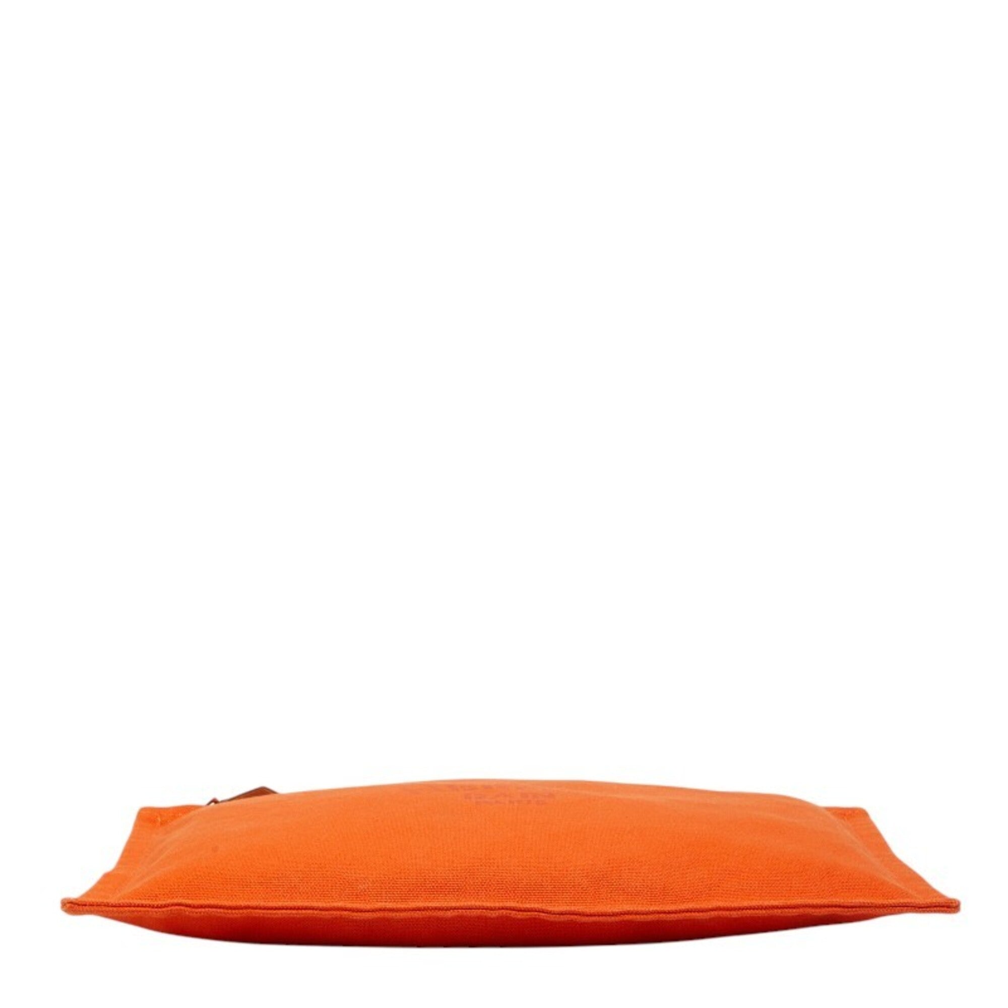 Hermes Orange Cotton Handbag Pouch (Pre-Owned)