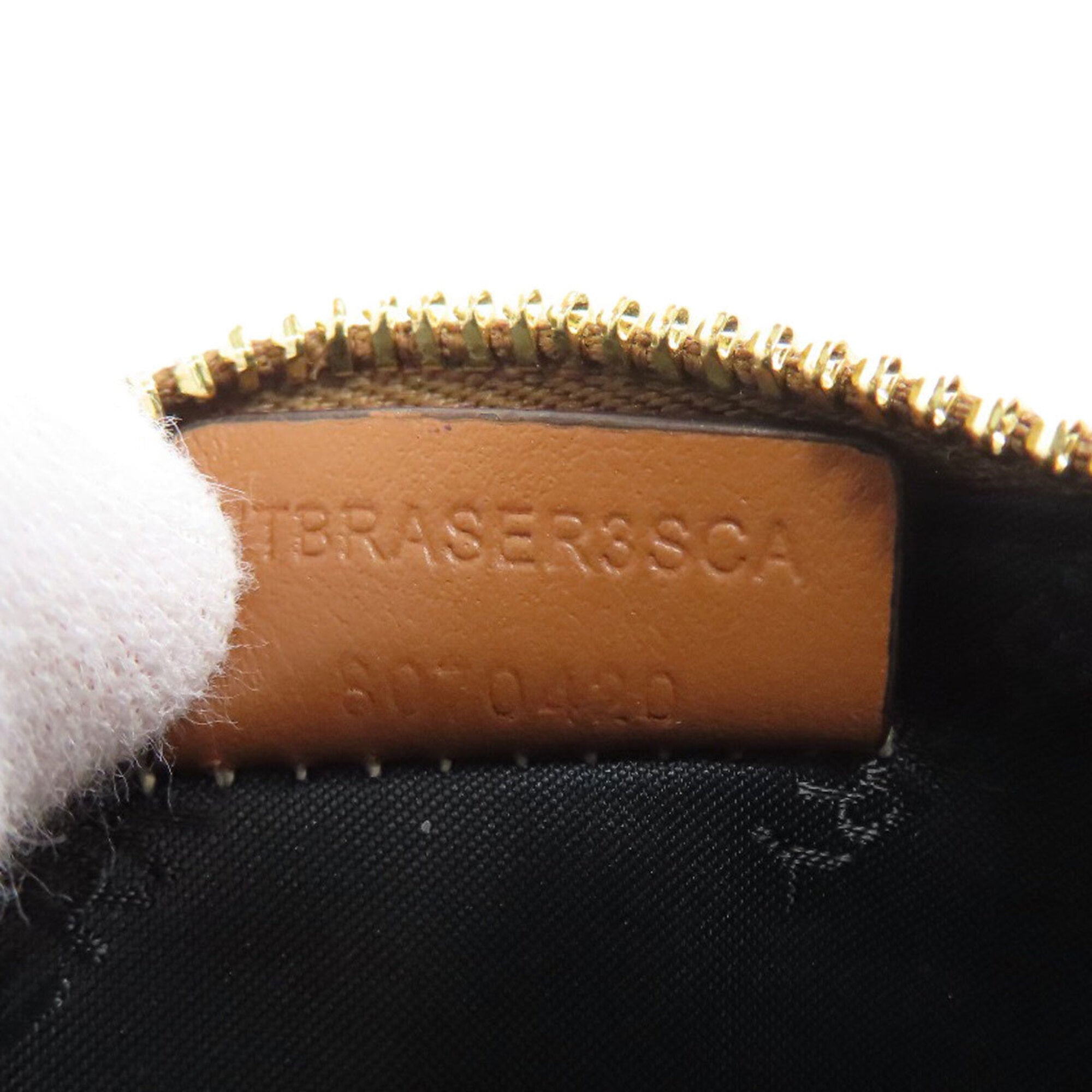 Burberry Beige Leather Coin Purse/Coin Case (Pre-Owned)