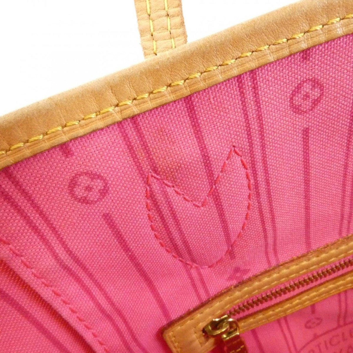 Louis Vuitton Marron Coated Canvas Handbag (Pre-Owned)
