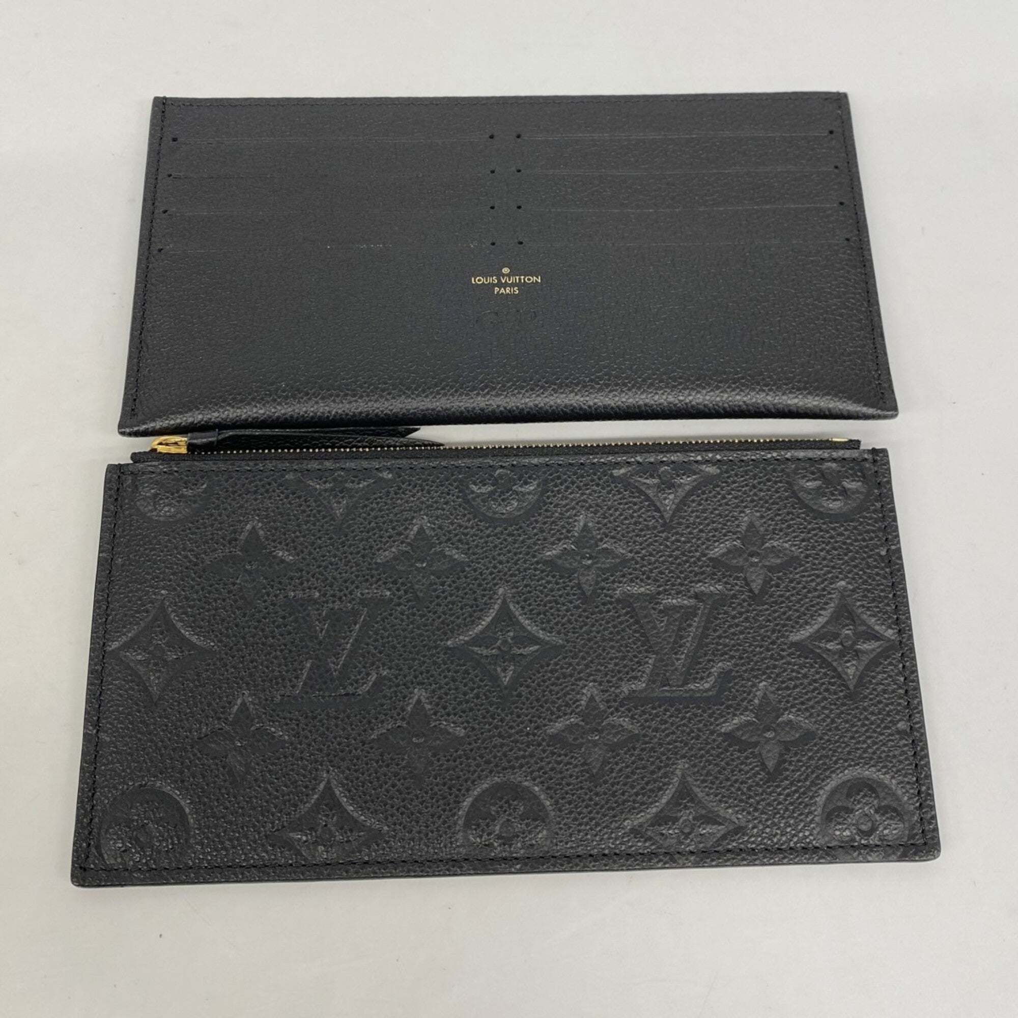Louis Vuitton Noir Chain/Shoulder Wallet (Pre-Owned)